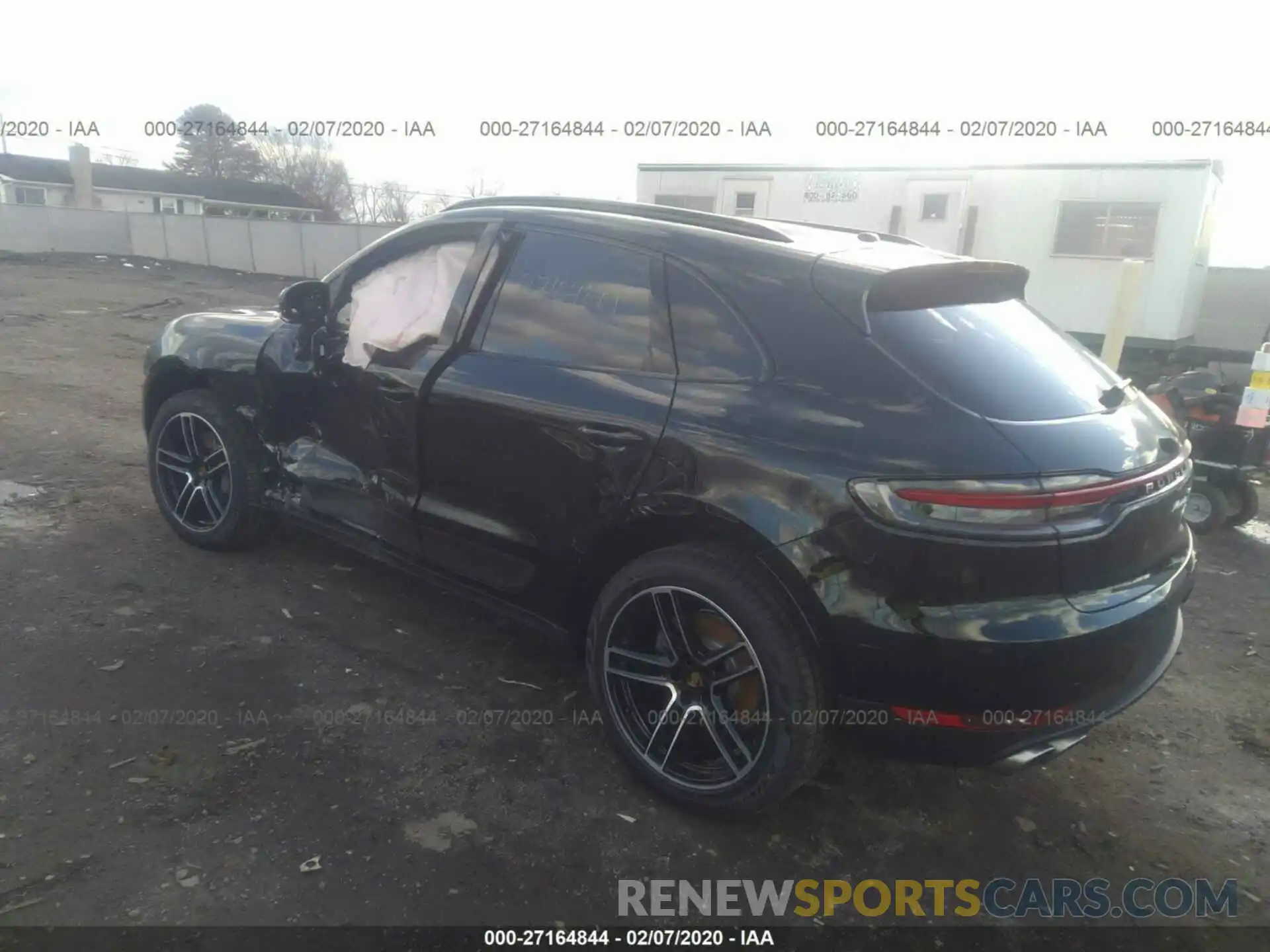 3 Photograph of a damaged car WP1AB2A52LLB34109 PORSCHE MACAN 2020