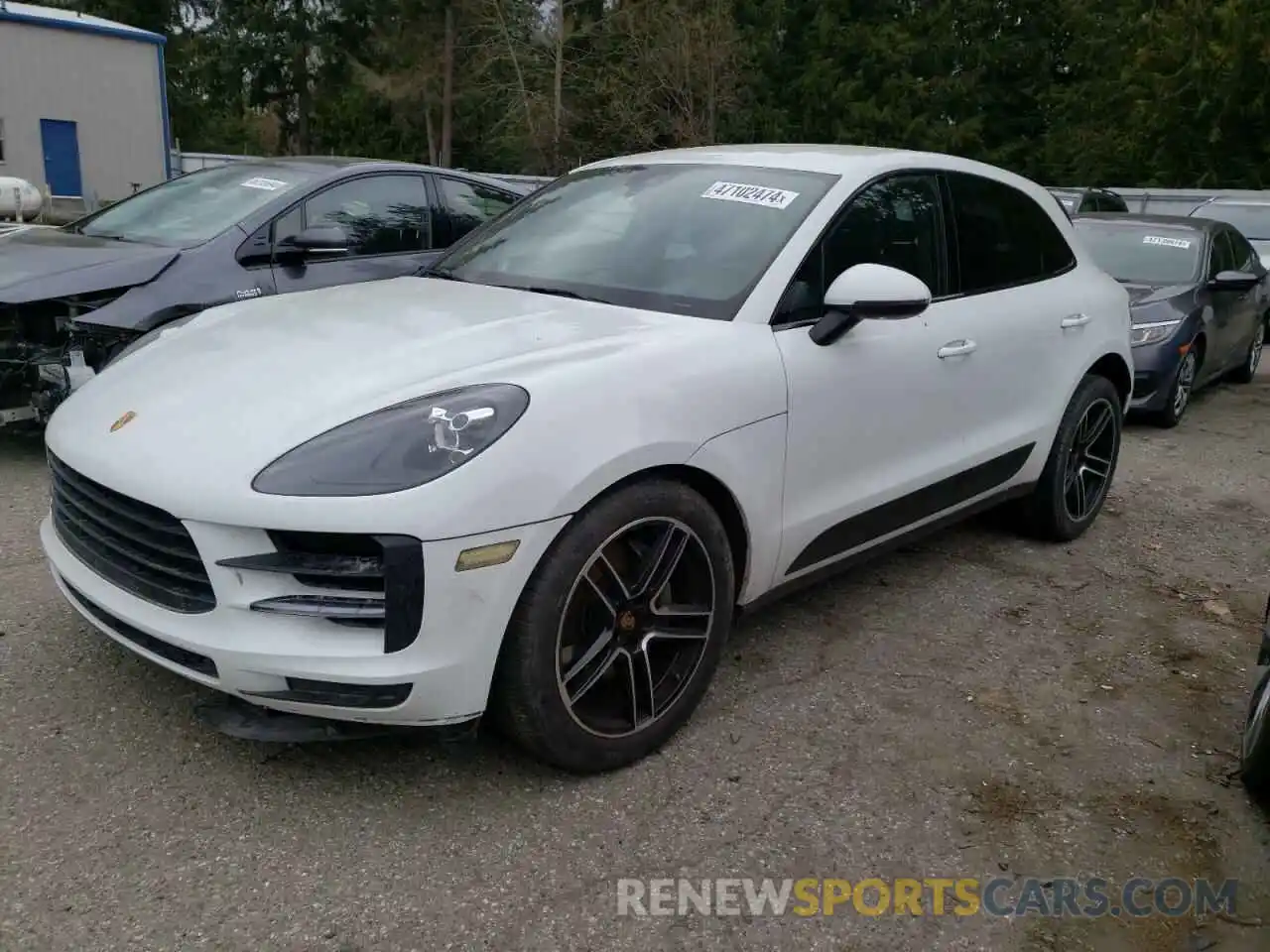 1 Photograph of a damaged car WP1AB2A53LLB32952 PORSCHE MACAN 2020