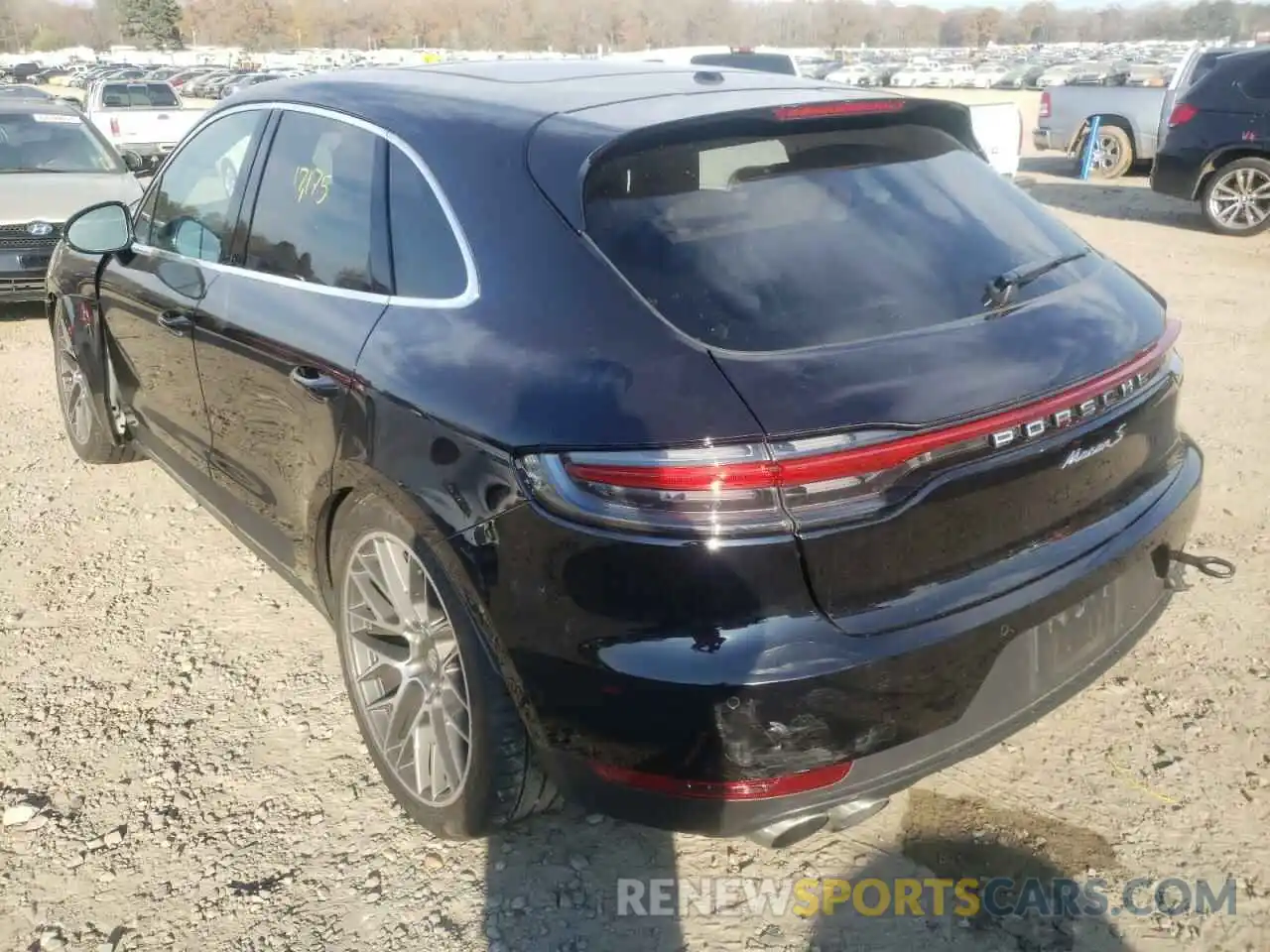 3 Фотография поврежденного автомобиля WP1AB2A53LLB33924 PORSCHE MACAN 2020