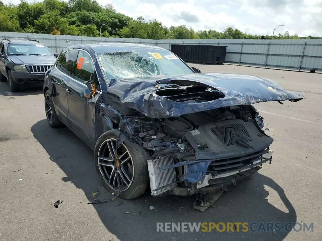 9 Photograph of a damaged car WP1AB2A53LLB34488 PORSCHE MACAN 2020