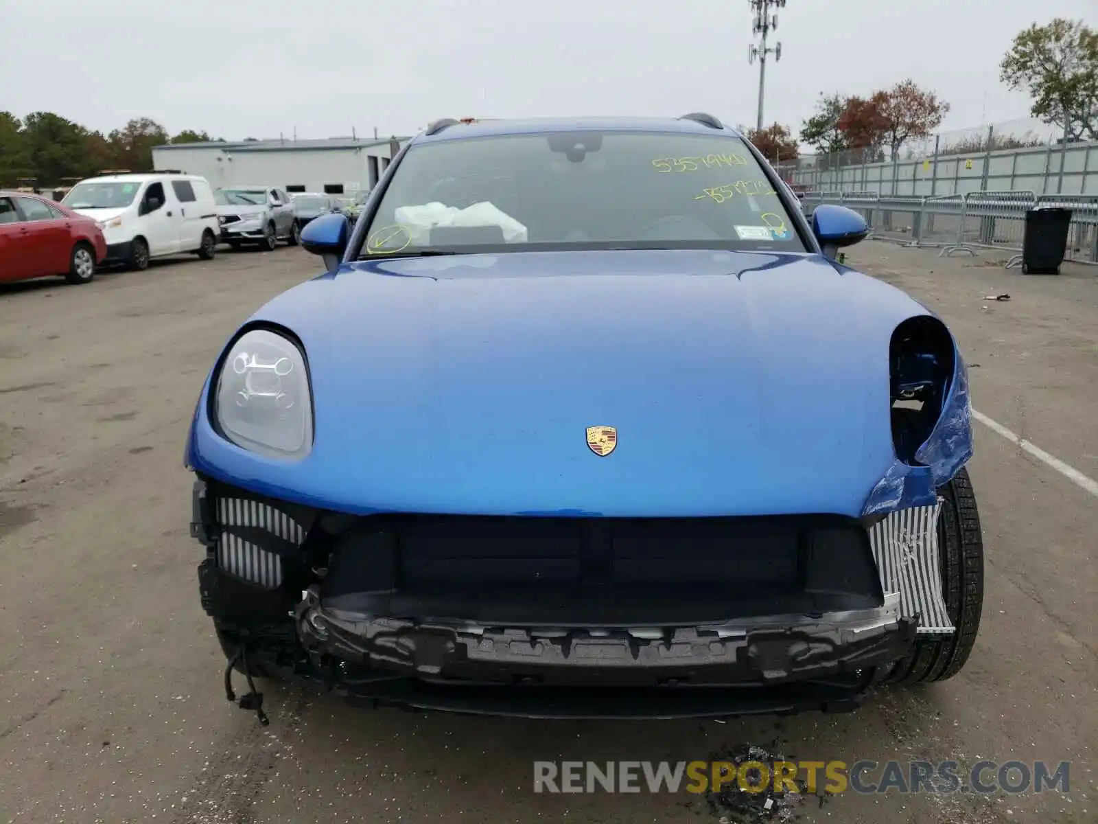 9 Photograph of a damaged car WP1AB2A54LLB37271 PORSCHE MACAN 2020