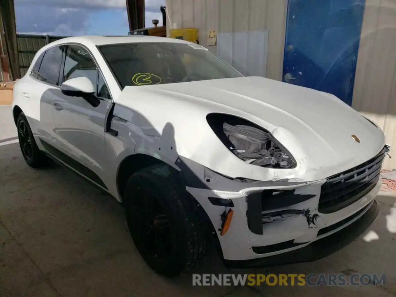 1 Photograph of a damaged car WP1AB2A55LLB32998 PORSCHE MACAN 2020