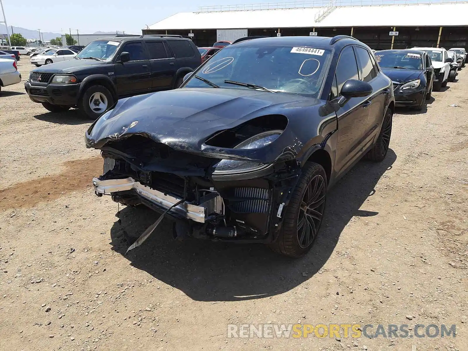 2 Photograph of a damaged car WP1AB2A55LLB34749 PORSCHE MACAN 2020