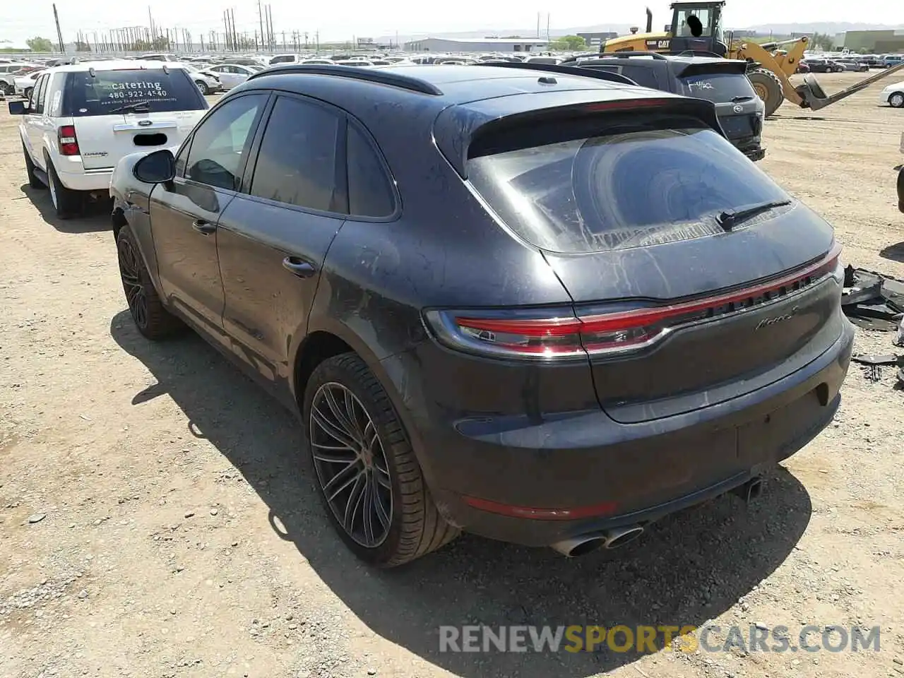 3 Фотография поврежденного автомобиля WP1AB2A55LLB34749 PORSCHE MACAN 2020