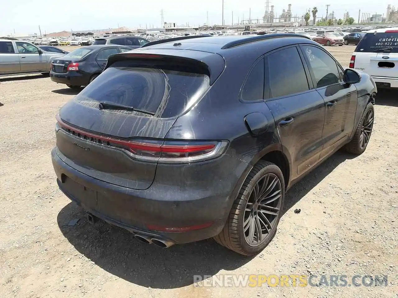 4 Фотография поврежденного автомобиля WP1AB2A55LLB34749 PORSCHE MACAN 2020