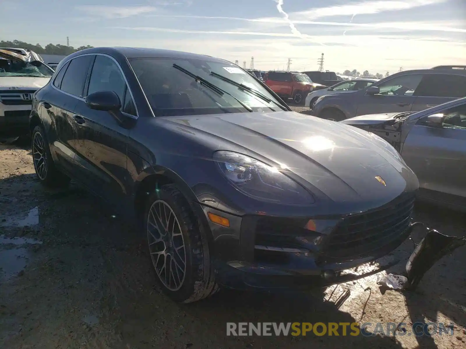 1 Photograph of a damaged car WP1AB2A55LLB35349 PORSCHE MACAN 2020