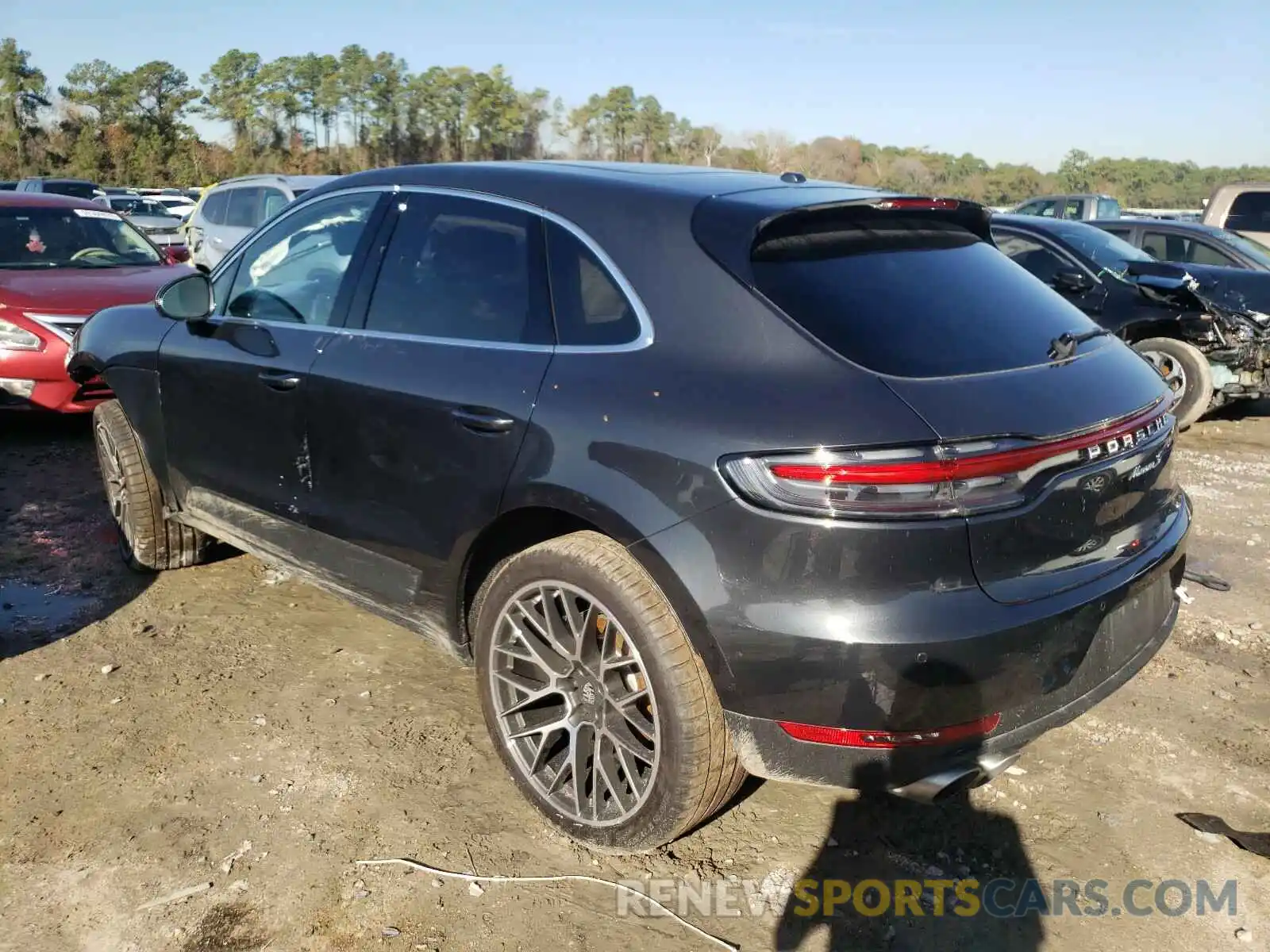 3 Photograph of a damaged car WP1AB2A55LLB35349 PORSCHE MACAN 2020