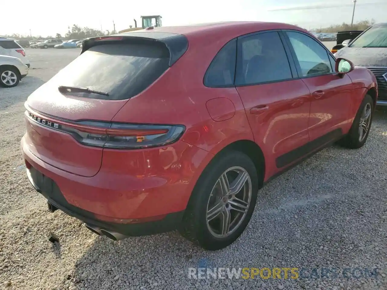 4 Photograph of a damaged car WP1AB2A55LLB36159 PORSCHE MACAN 2020