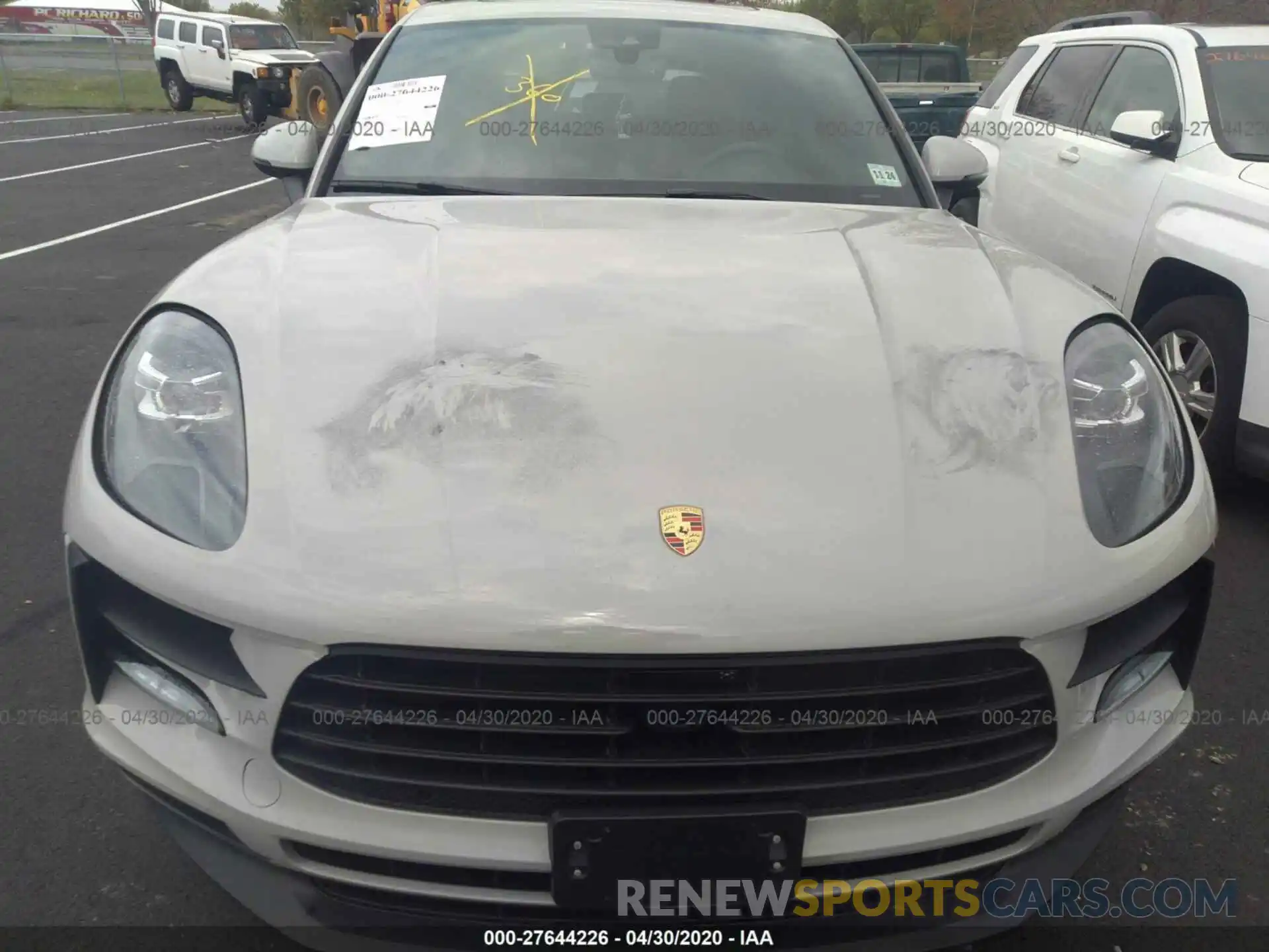 6 Photograph of a damaged car WP1AB2A56LLB30547 PORSCHE MACAN 2020