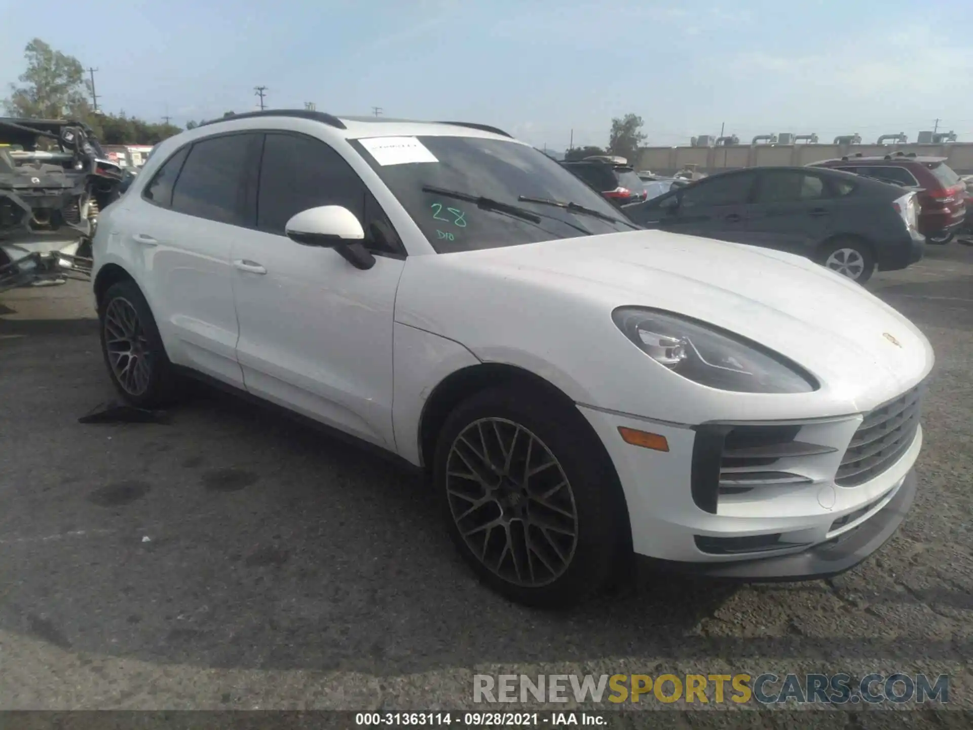 1 Фотография поврежденного автомобиля WP1AB2A56LLB32198 PORSCHE MACAN 2020