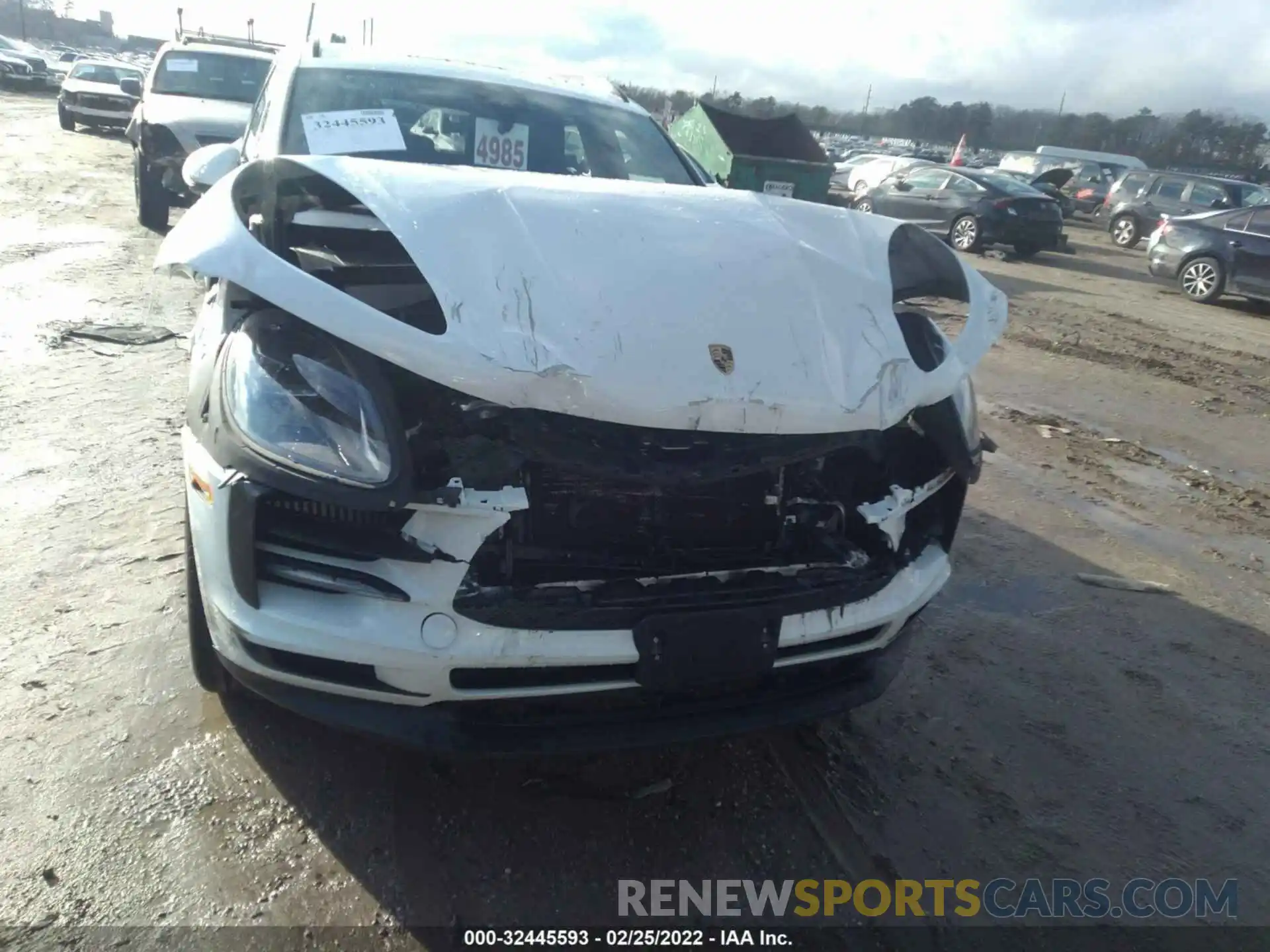 6 Photograph of a damaged car WP1AB2A56LLB34274 PORSCHE MACAN 2020