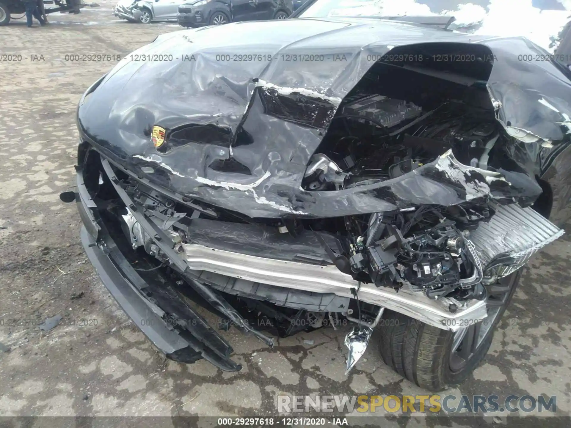 6 Photograph of a damaged car WP1AB2A57LLB31836 PORSCHE MACAN 2020