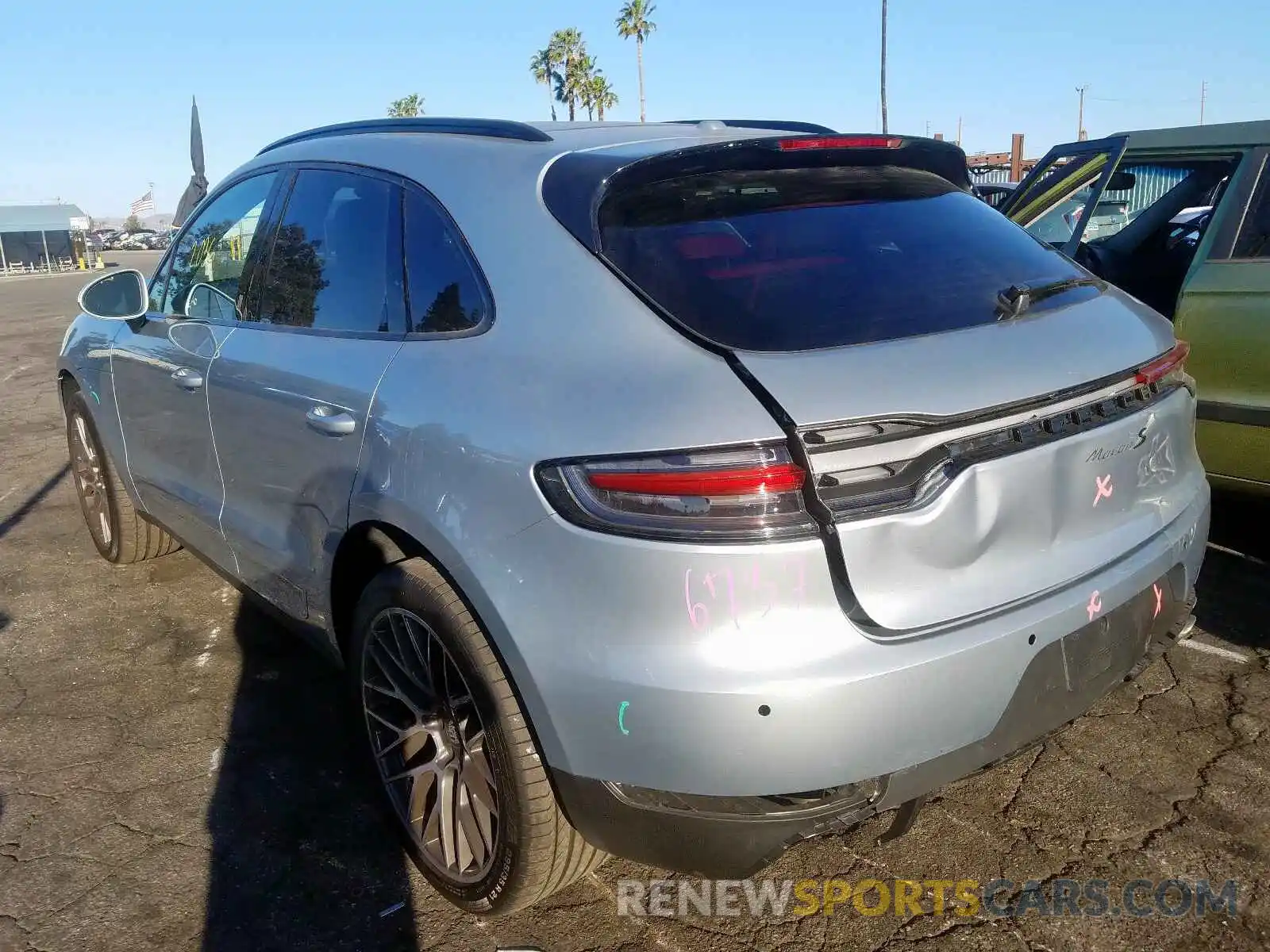 3 Photograph of a damaged car WP1AB2A57LLB33540 PORSCHE MACAN 2020