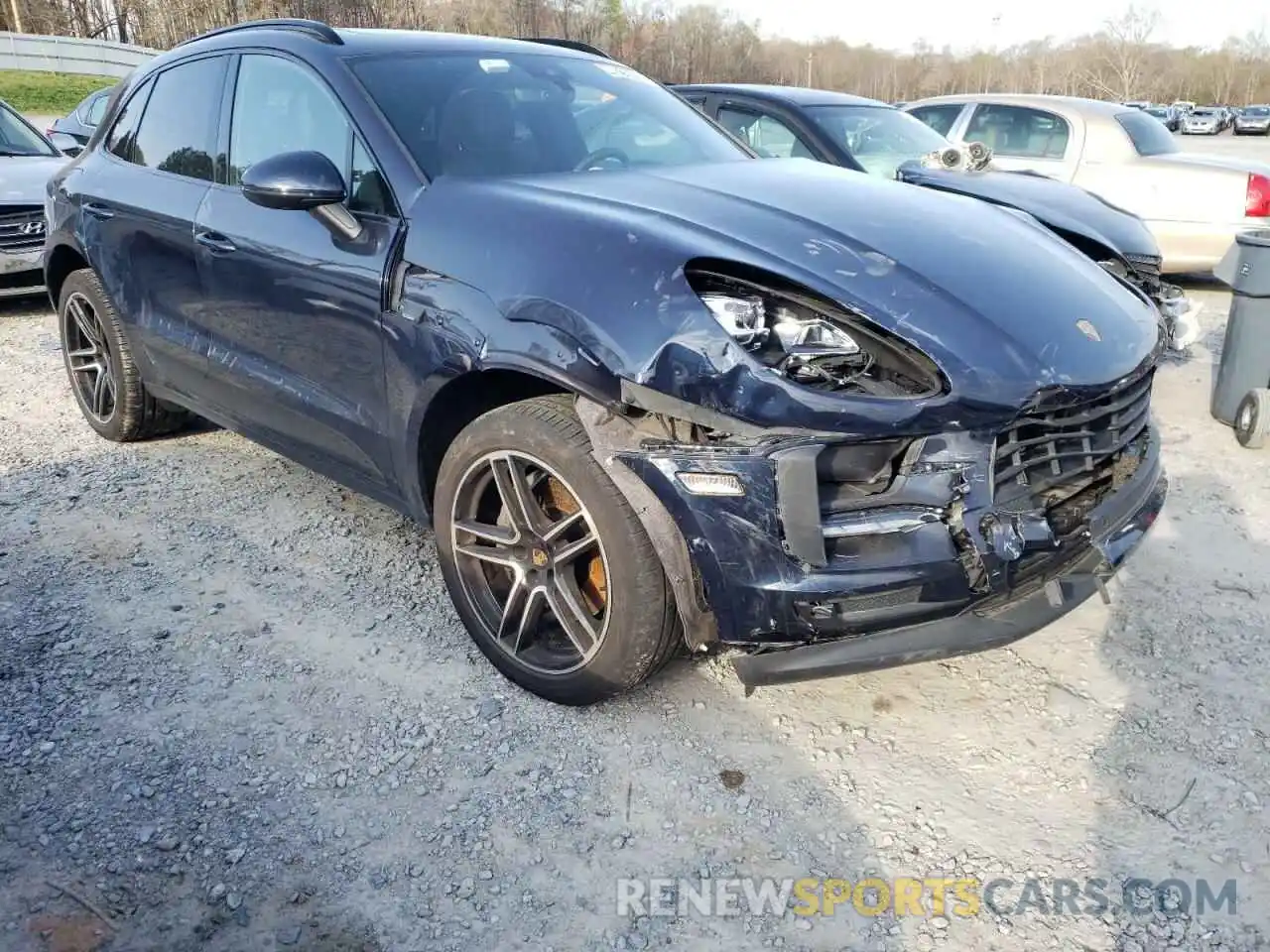 1 Photograph of a damaged car WP1AB2A57LLB34168 PORSCHE MACAN 2020