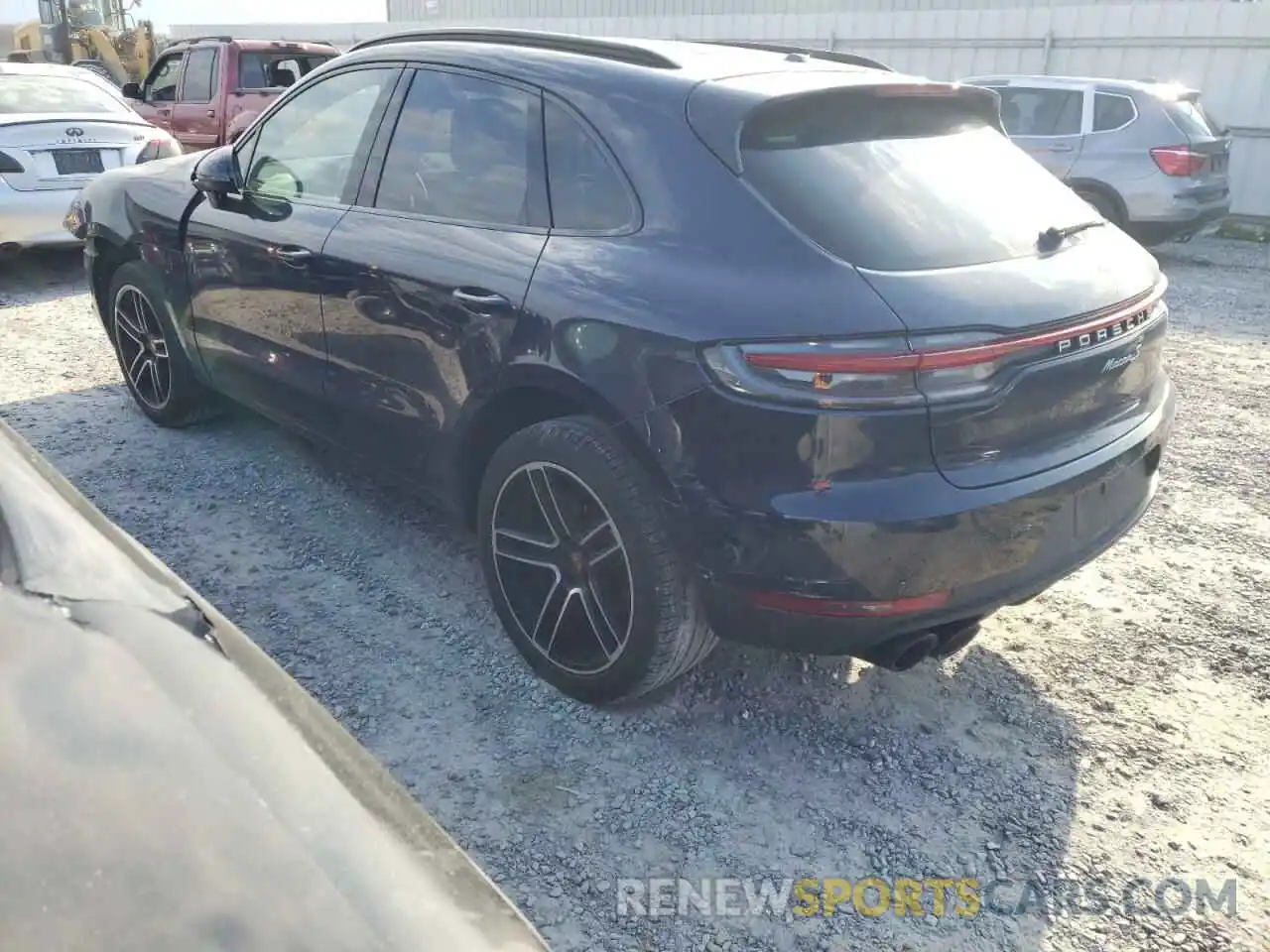 3 Photograph of a damaged car WP1AB2A57LLB34168 PORSCHE MACAN 2020