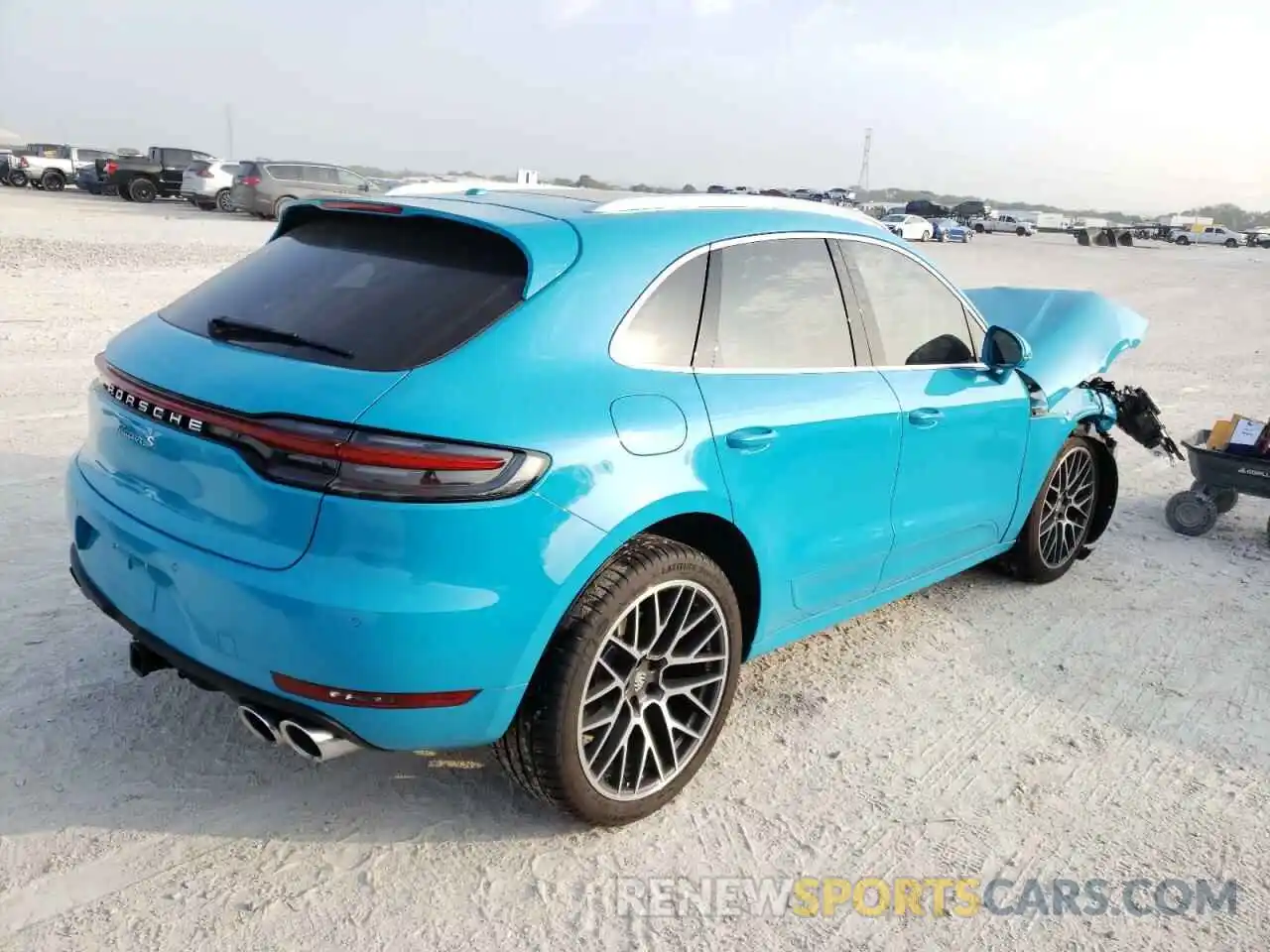 4 Фотография поврежденного автомобиля WP1AB2A57LLB36681 PORSCHE MACAN 2020