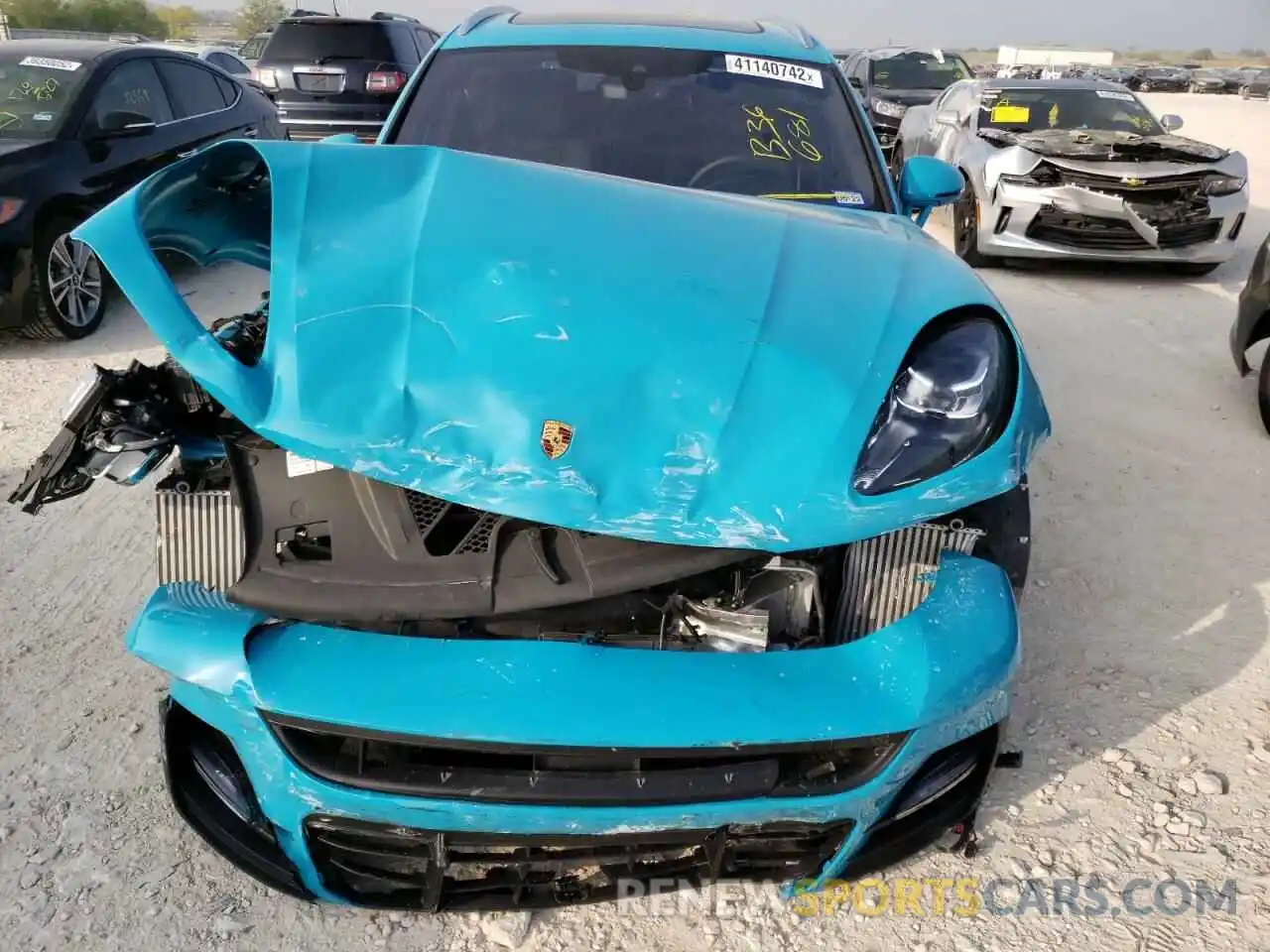 9 Photograph of a damaged car WP1AB2A57LLB36681 PORSCHE MACAN 2020