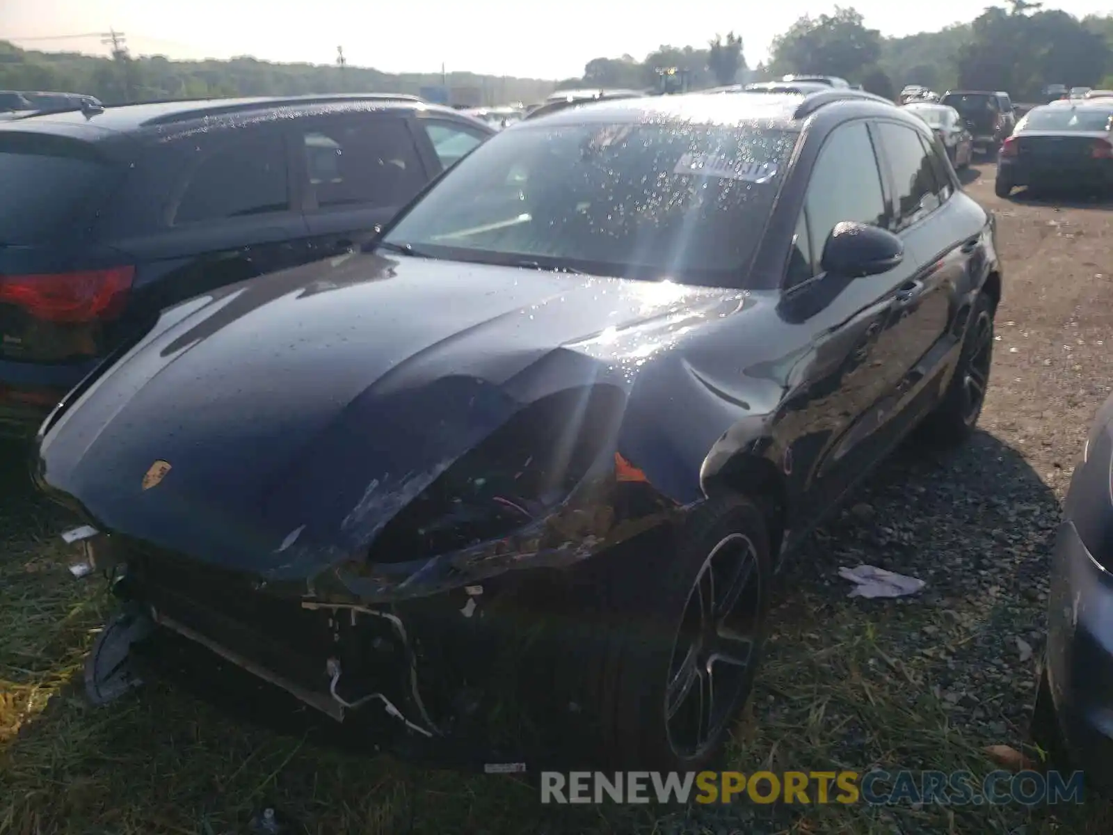 2 Photograph of a damaged car WP1AB2A57LLB37409 PORSCHE MACAN 2020