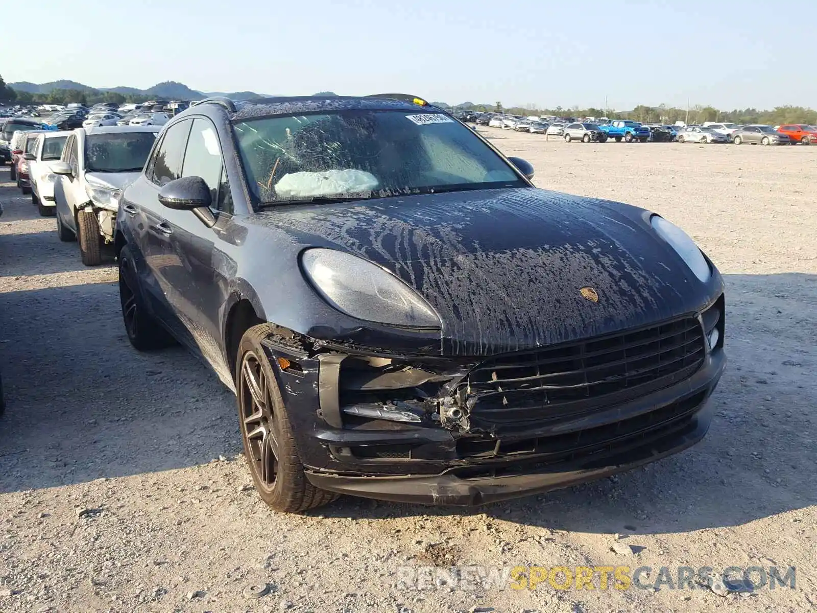 1 Photograph of a damaged car WP1AB2A58LLB33790 PORSCHE MACAN 2020