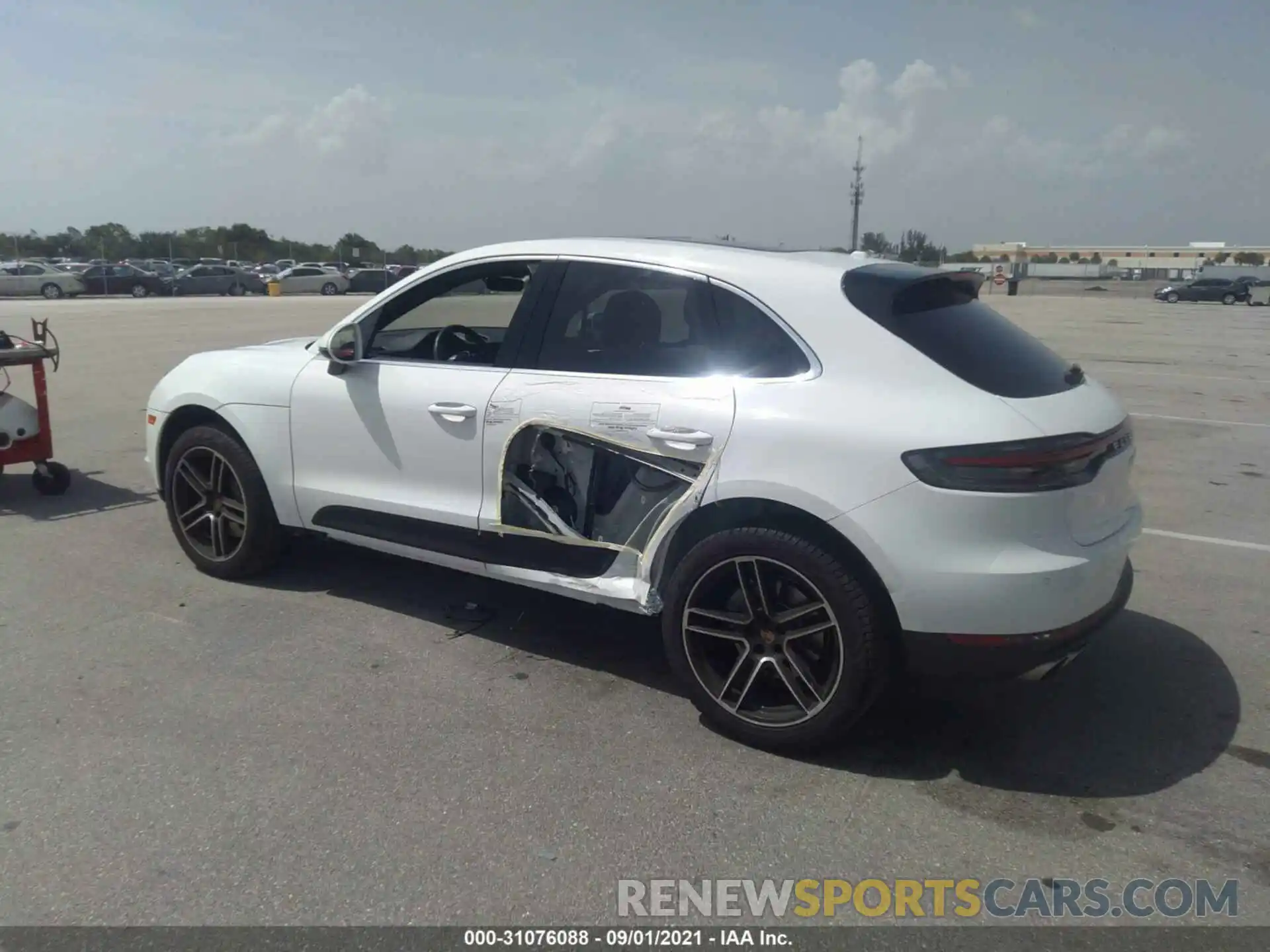 3 Photograph of a damaged car WP1AB2A58LLB36589 PORSCHE MACAN 2020