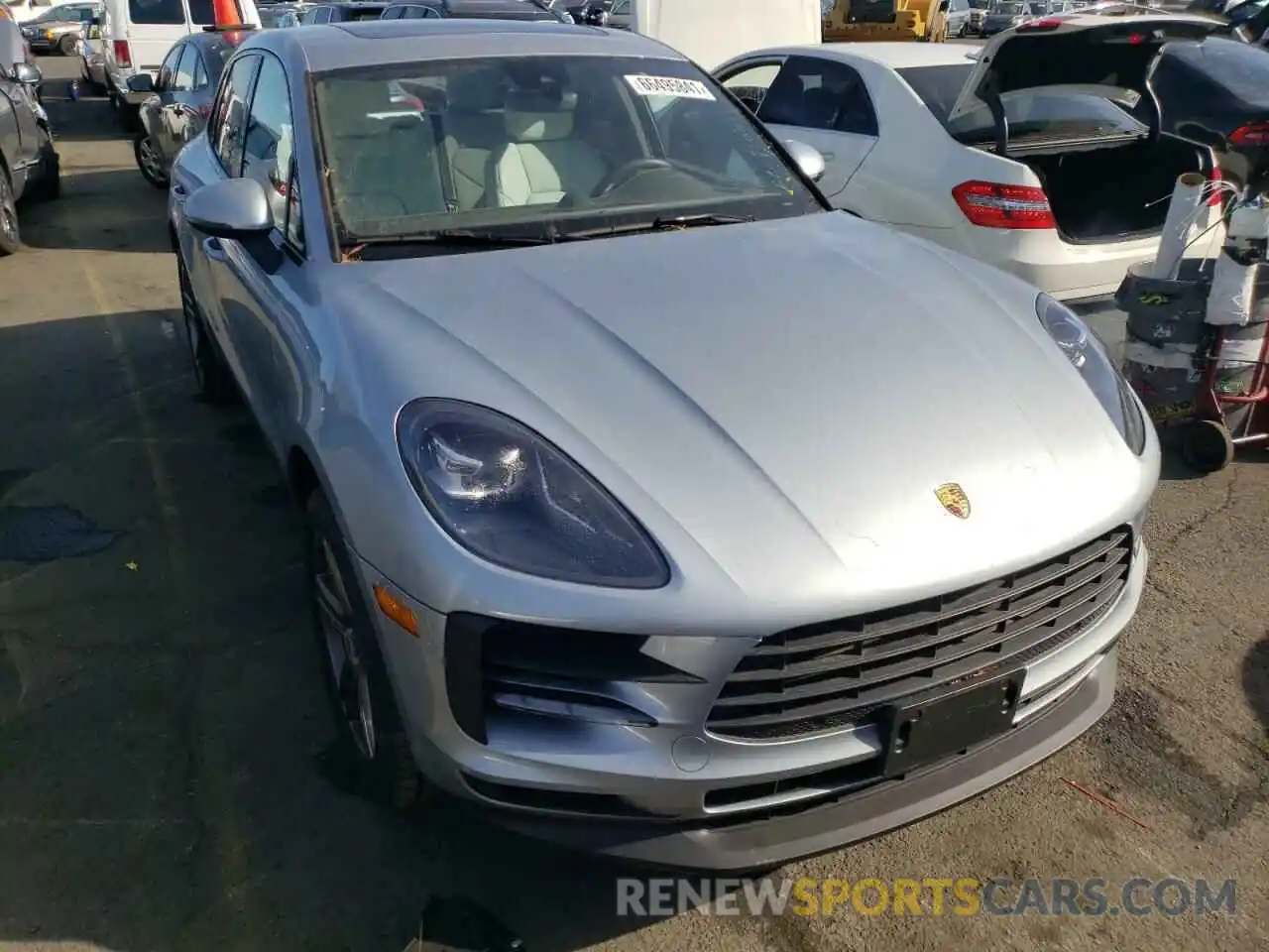 1 Photograph of a damaged car WP1AB2A58LLB36723 PORSCHE MACAN 2020