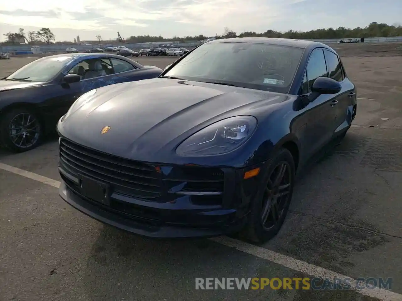 2 Photograph of a damaged car WP1AB2A58LLB37290 PORSCHE MACAN 2020