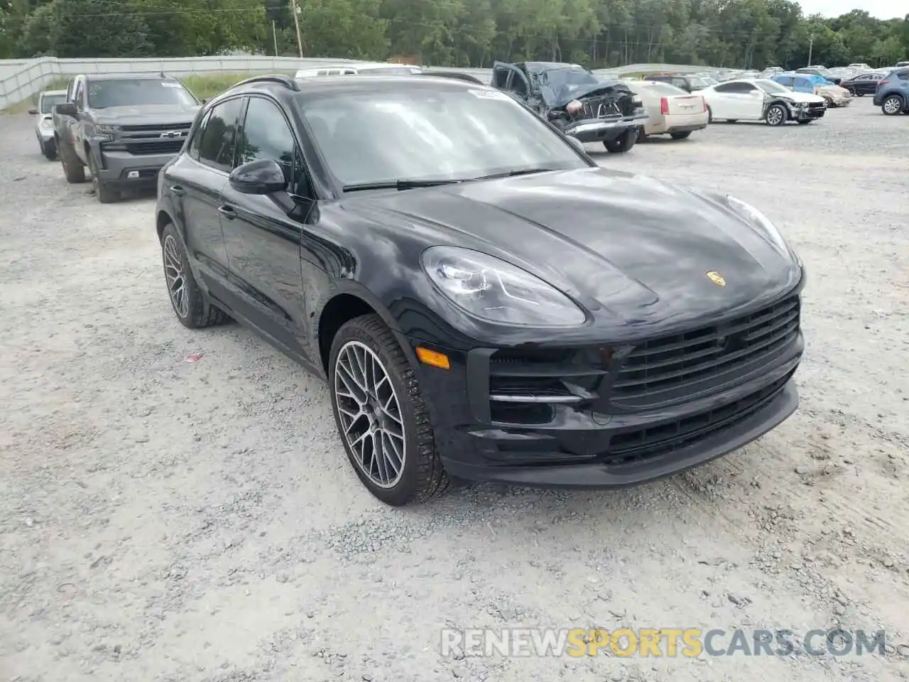 1 Photograph of a damaged car WP1AB2A58LLB37824 PORSCHE MACAN 2020