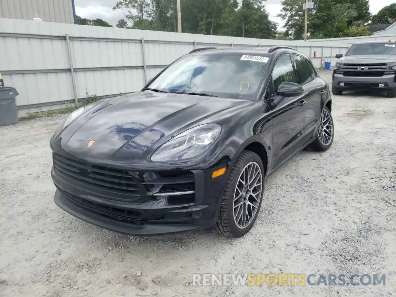 2 Photograph of a damaged car WP1AB2A58LLB37824 PORSCHE MACAN 2020