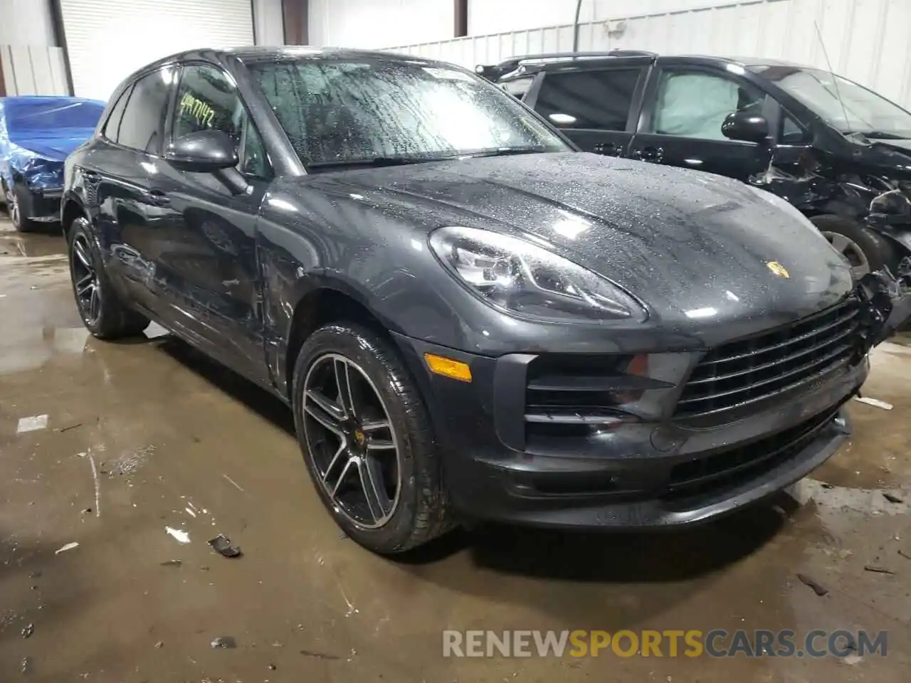 1 Photograph of a damaged car WP1AB2A59LLB32034 PORSCHE MACAN 2020