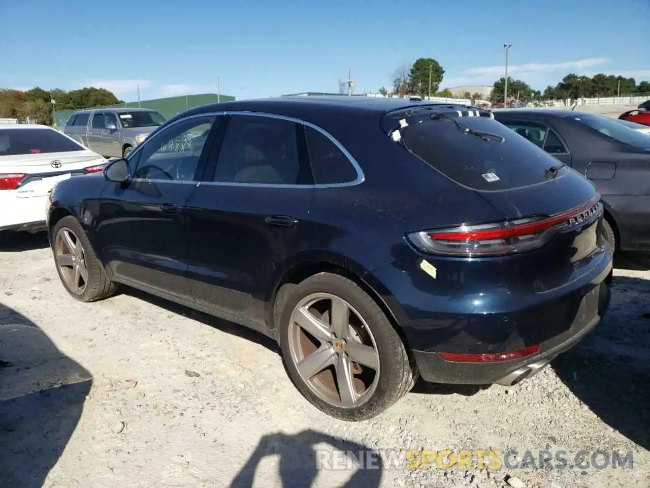 3 Photograph of a damaged car WP1AB2A59LLB35483 PORSCHE MACAN 2020