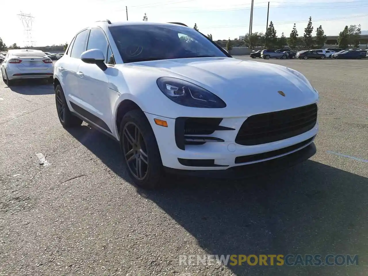 1 Photograph of a damaged car WP1AB2A59LLB37119 PORSCHE MACAN 2020