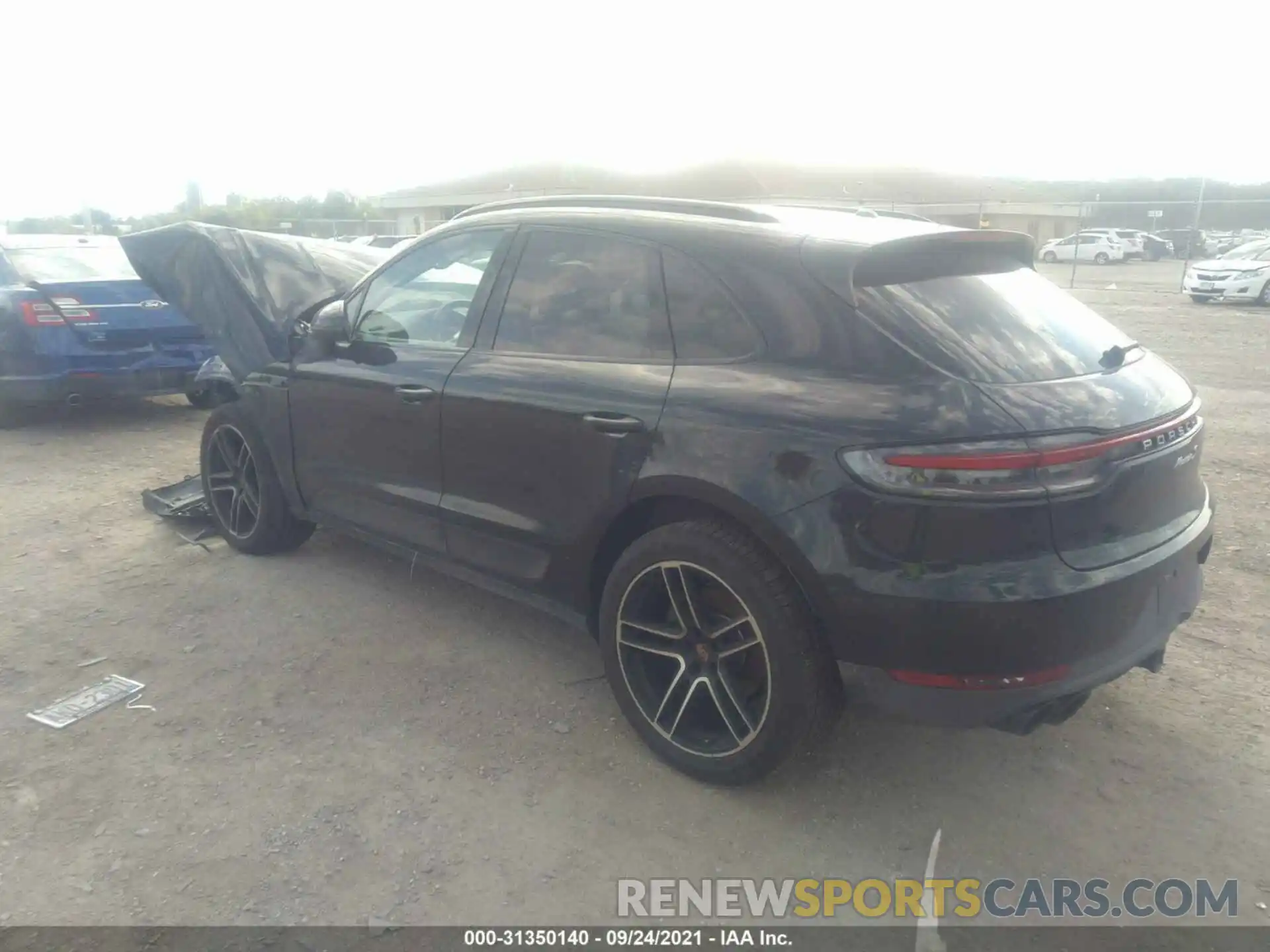 3 Фотография поврежденного автомобиля WP1AB2A59LLB37623 PORSCHE MACAN 2020