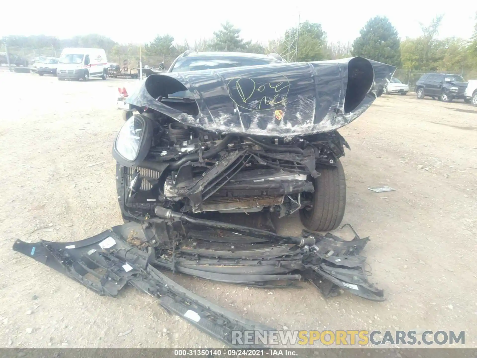 6 Photograph of a damaged car WP1AB2A59LLB37623 PORSCHE MACAN 2020