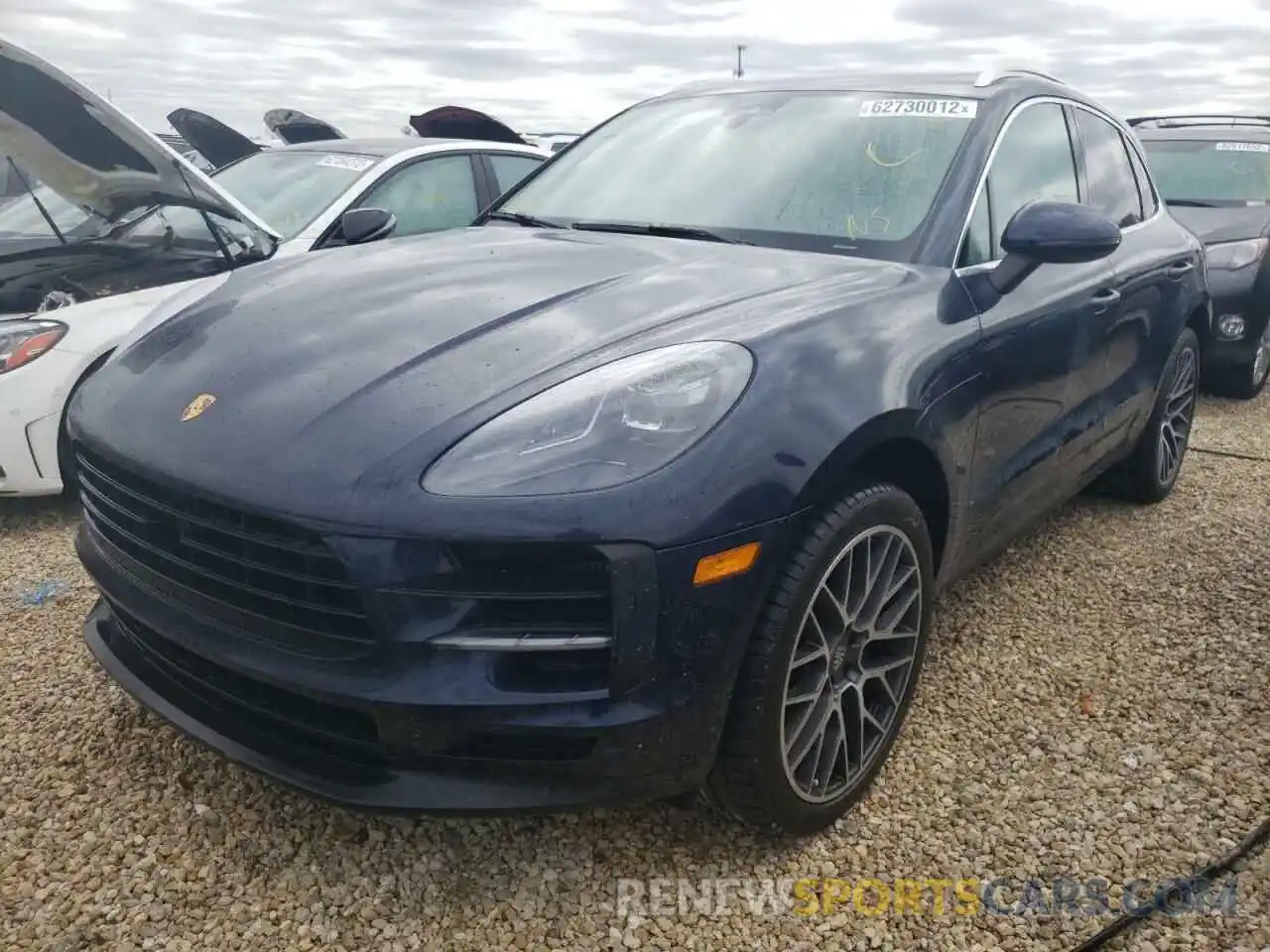 2 Photograph of a damaged car WP1AB2A5XLLB30101 PORSCHE MACAN 2020