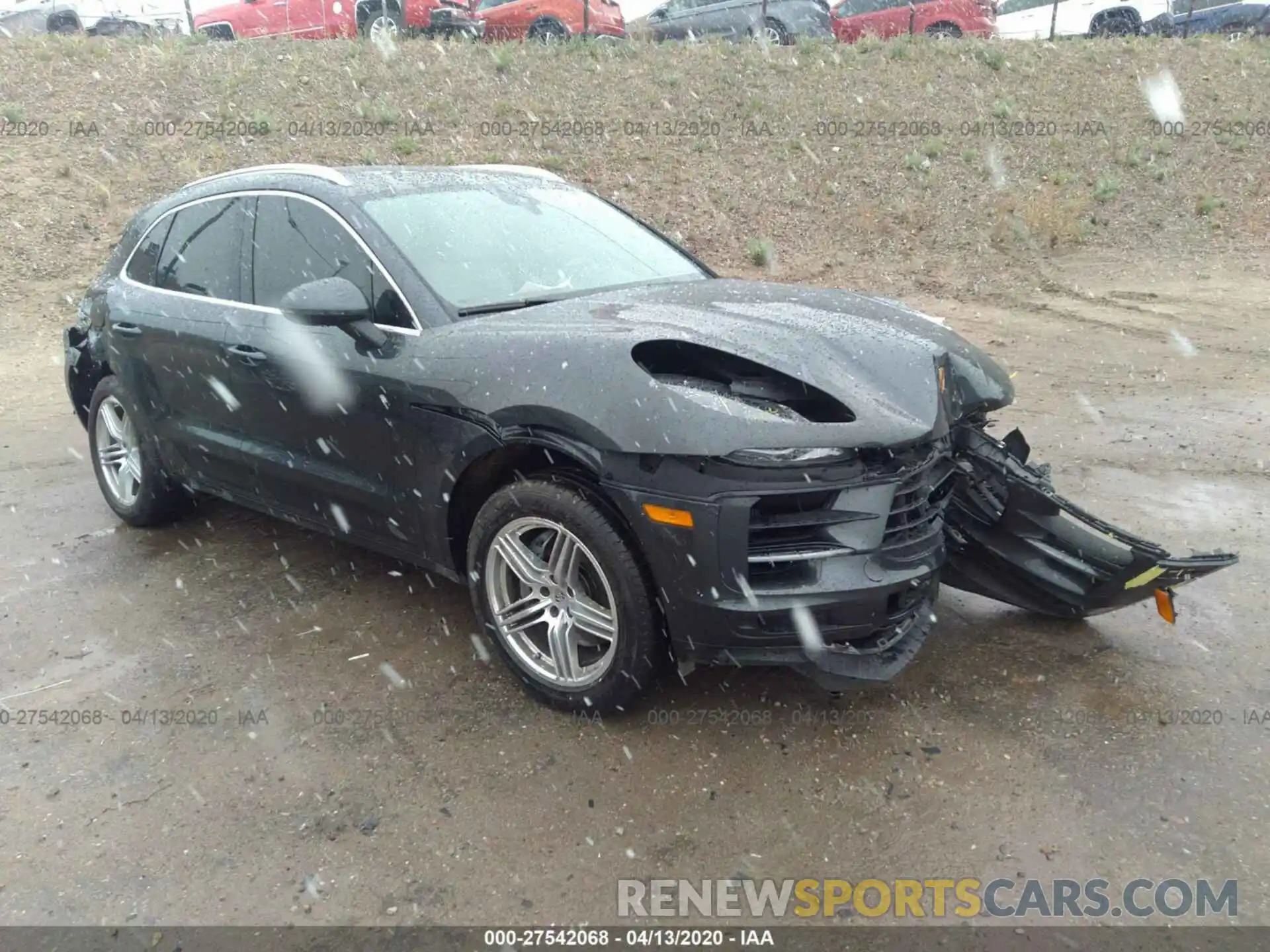 1 Photograph of a damaged car WP1AB2A5XLLB34133 PORSCHE MACAN 2020