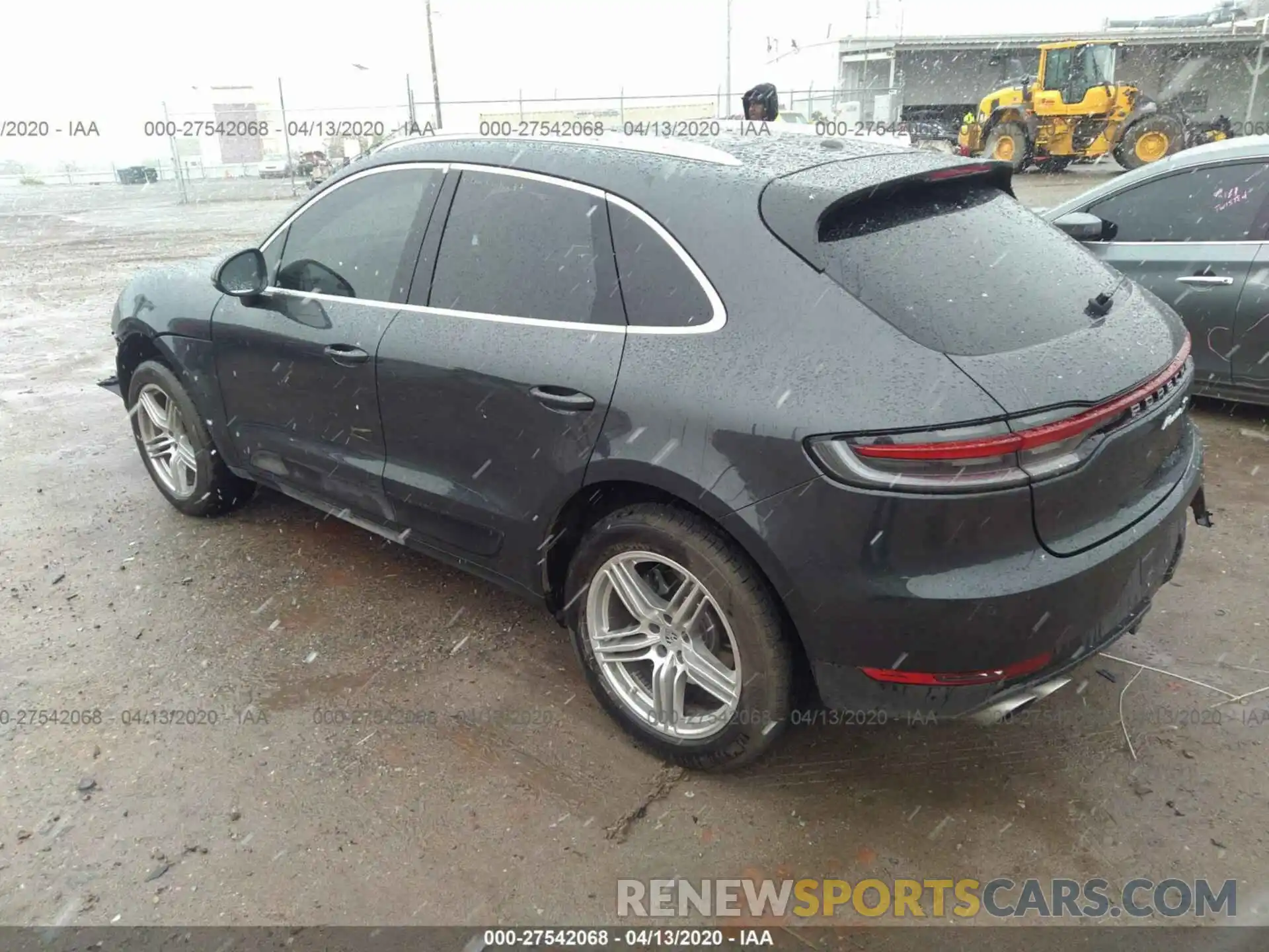 3 Photograph of a damaged car WP1AB2A5XLLB34133 PORSCHE MACAN 2020