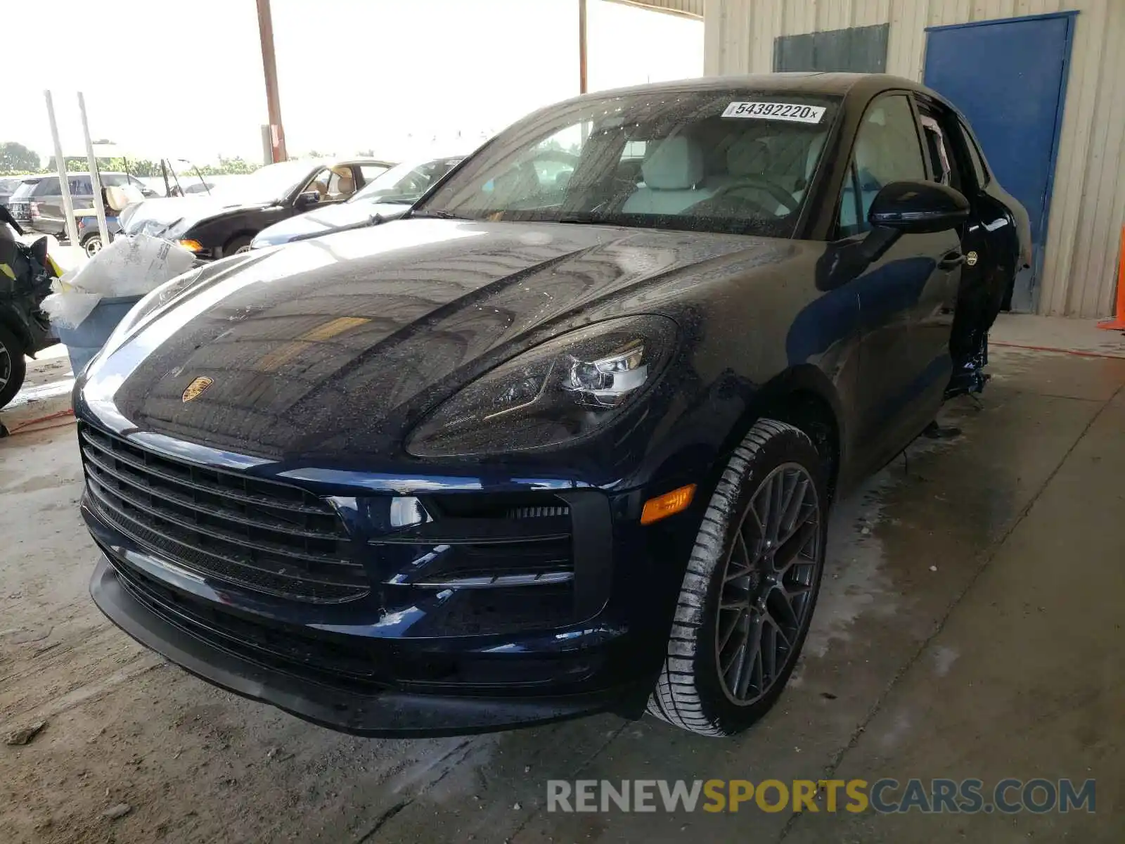 2 Photograph of a damaged car WP1AB2A5XLLB36111 PORSCHE MACAN 2020