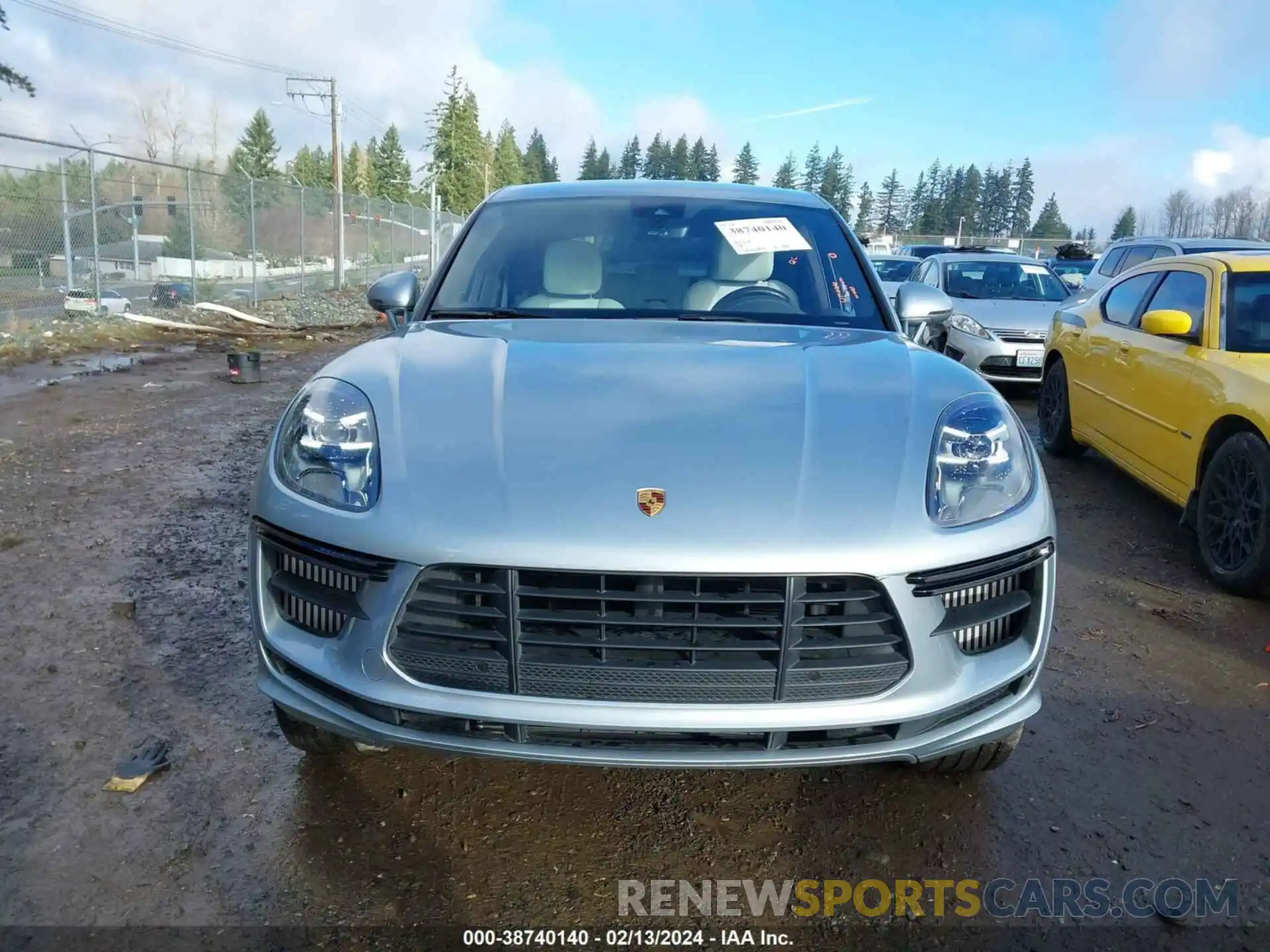 12 Photograph of a damaged car WP1AF2A50LLB60647 PORSCHE MACAN 2020