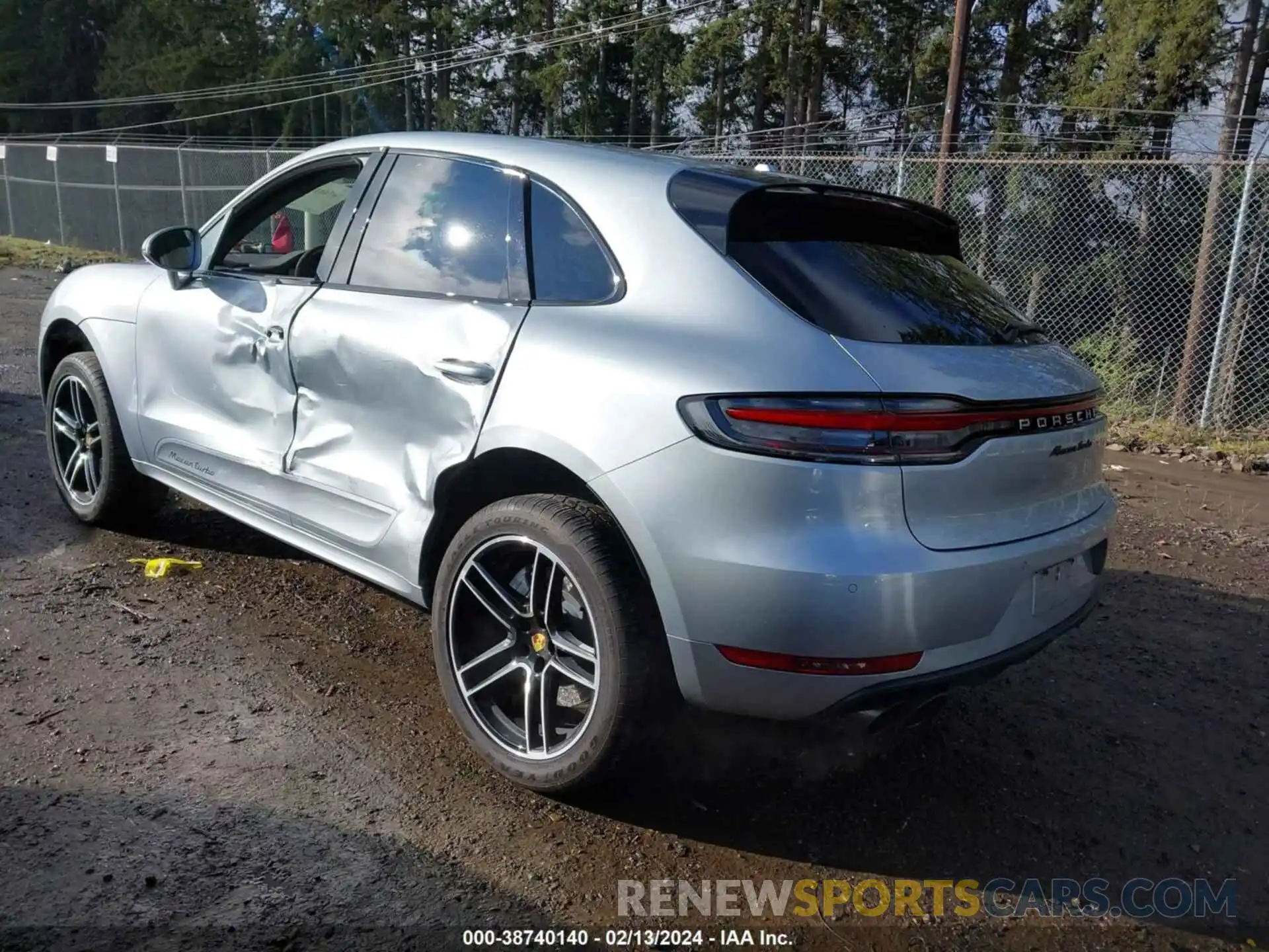 3 Photograph of a damaged car WP1AF2A50LLB60647 PORSCHE MACAN 2020