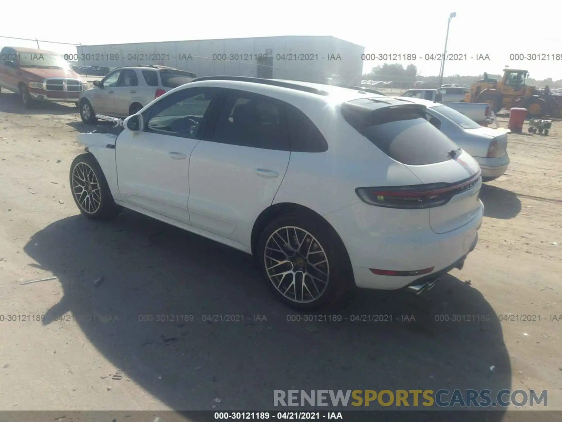 3 Photograph of a damaged car WP1AF2A56LLB60068 PORSCHE MACAN 2020