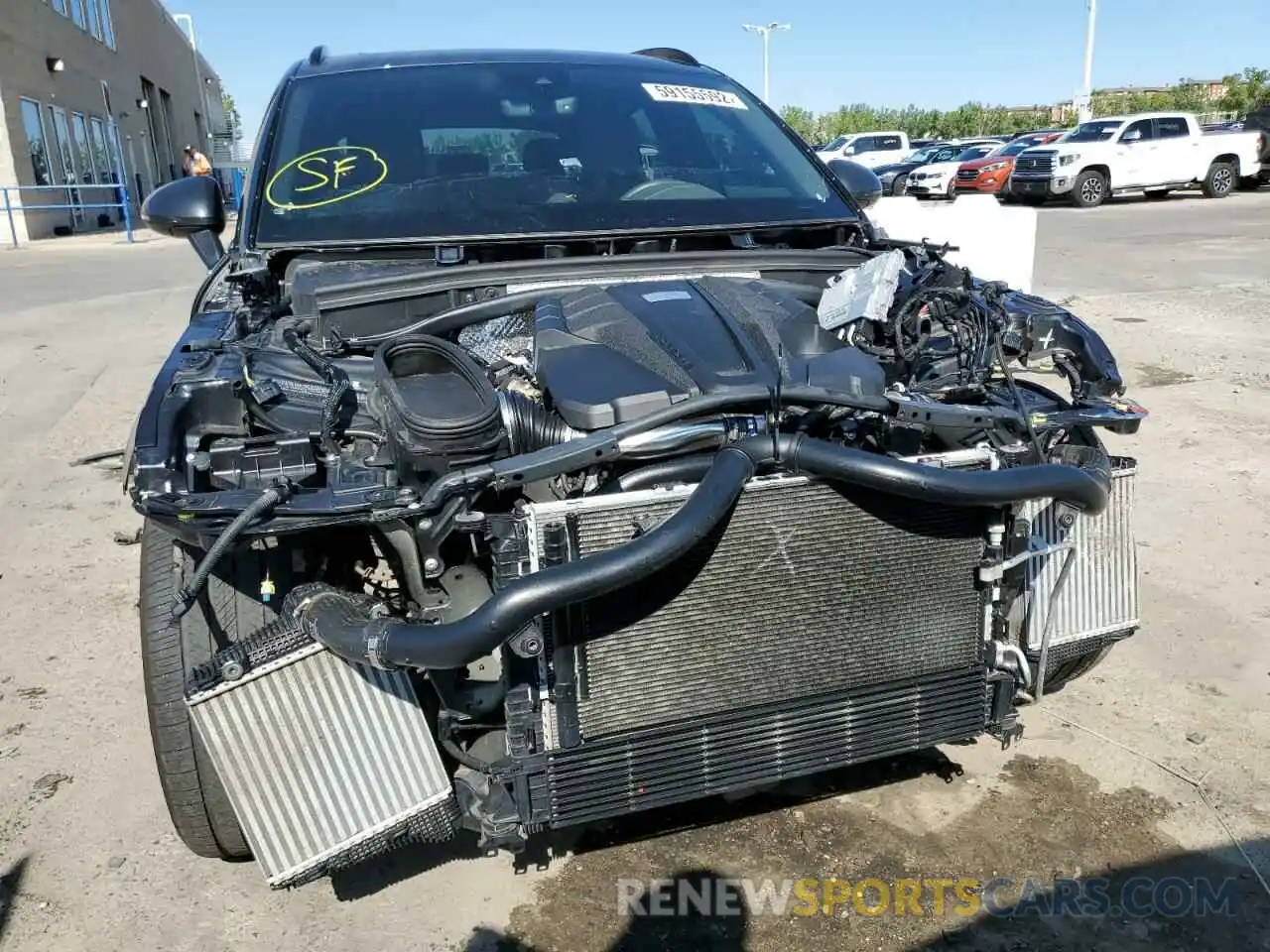 9 Photograph of a damaged car WP1AG2A50LLB55624 PORSCHE MACAN 2020