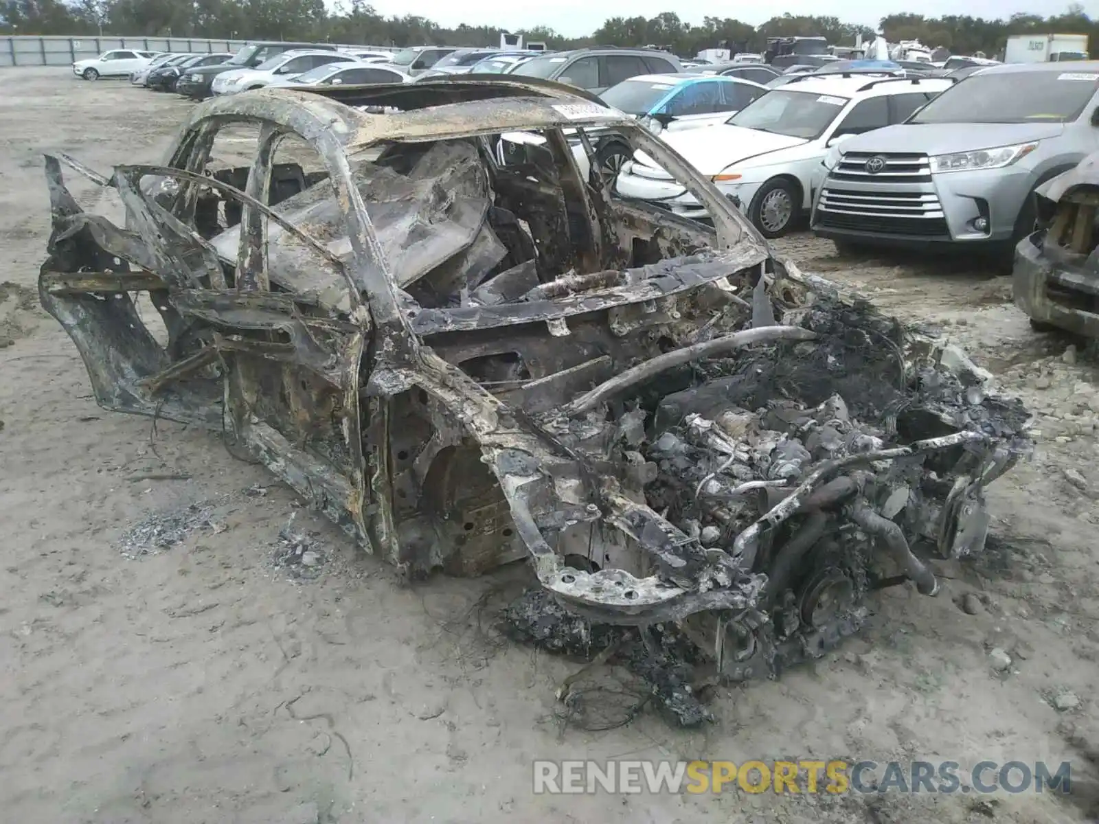 1 Photograph of a damaged car WP1AG2A52LLB56208 PORSCHE MACAN 2020