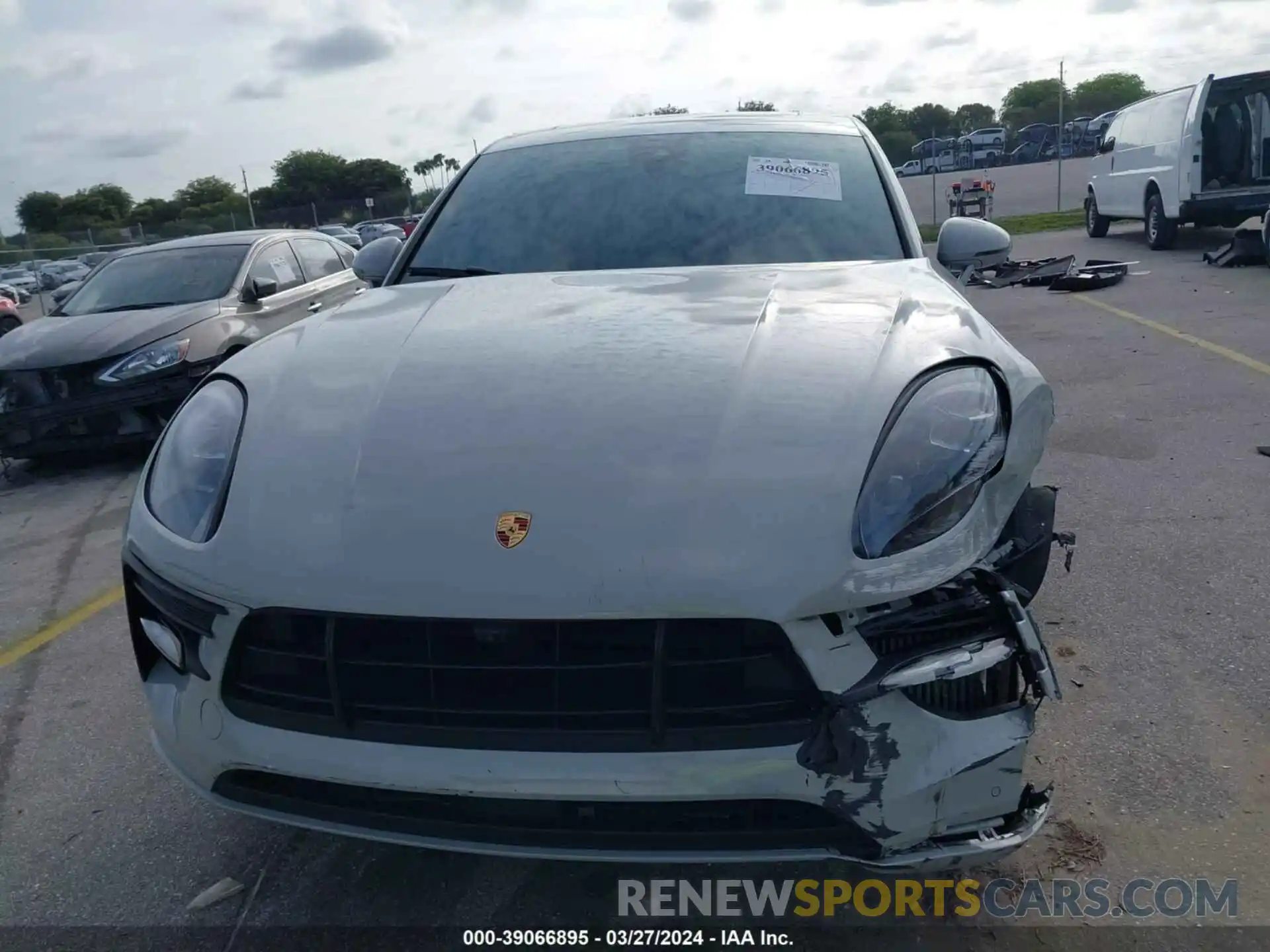 12 Photograph of a damaged car WP1AG2A56LLB55224 PORSCHE MACAN 2020