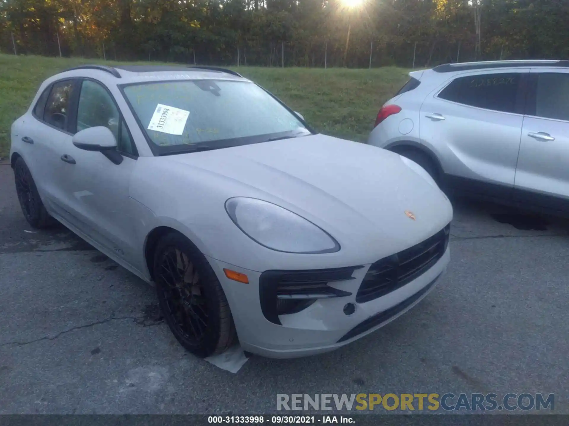 1 Photograph of a damaged car WP1AG2A57LLB55927 PORSCHE MACAN 2020