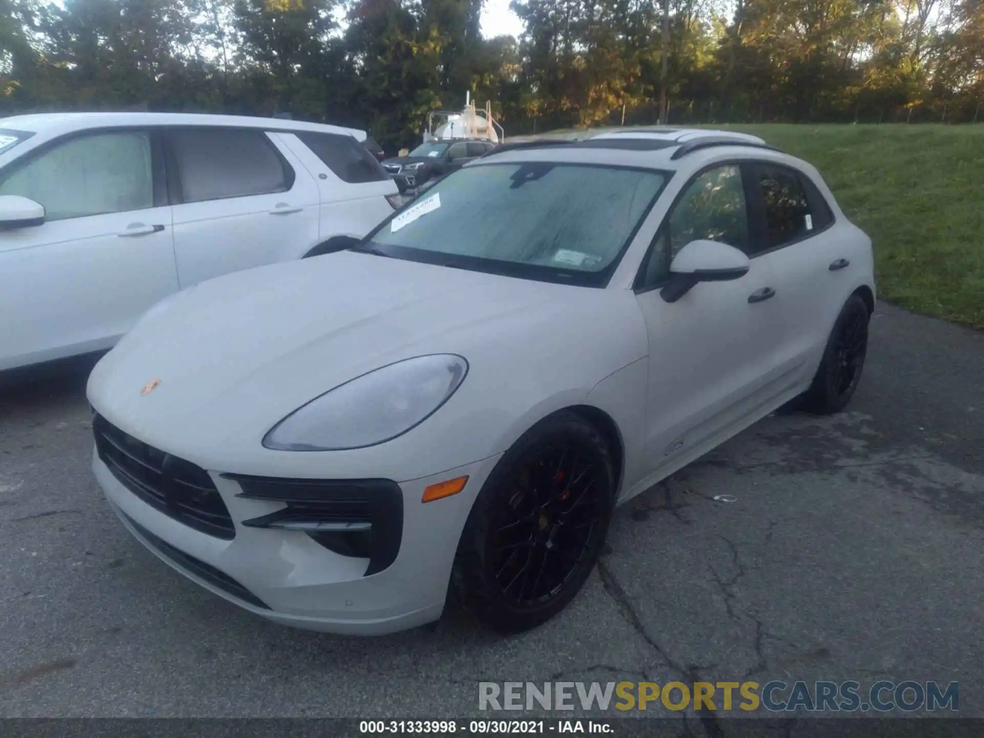 2 Photograph of a damaged car WP1AG2A57LLB55927 PORSCHE MACAN 2020