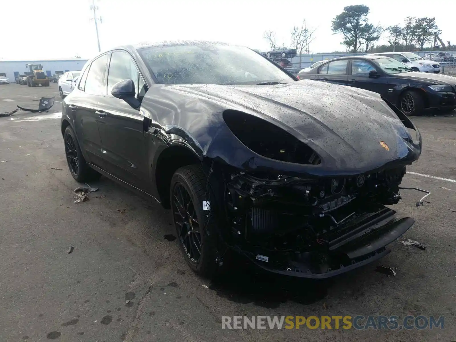 1 Photograph of a damaged car WP1AG2A57LLB56298 PORSCHE MACAN 2020