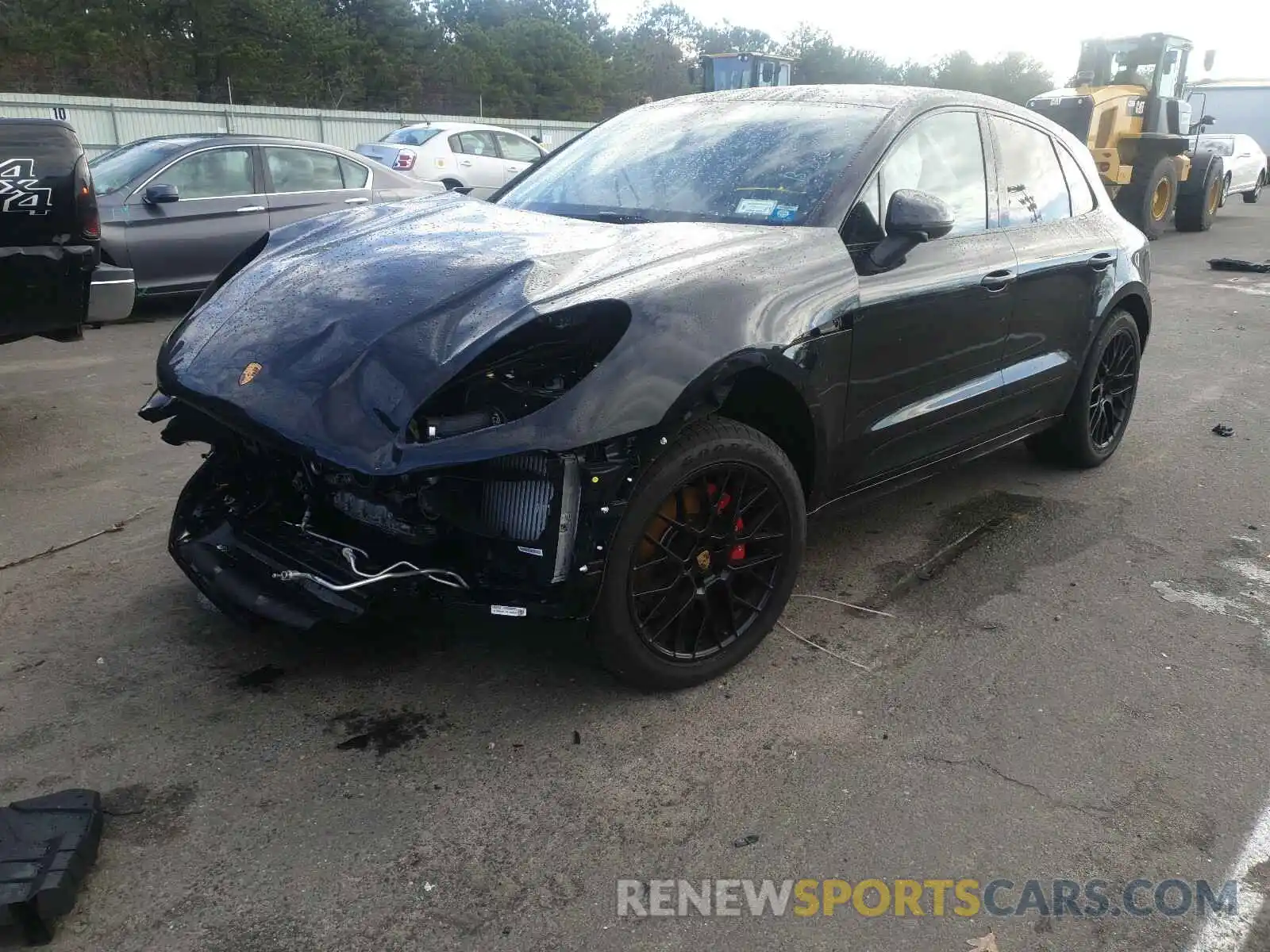 2 Photograph of a damaged car WP1AG2A57LLB56298 PORSCHE MACAN 2020