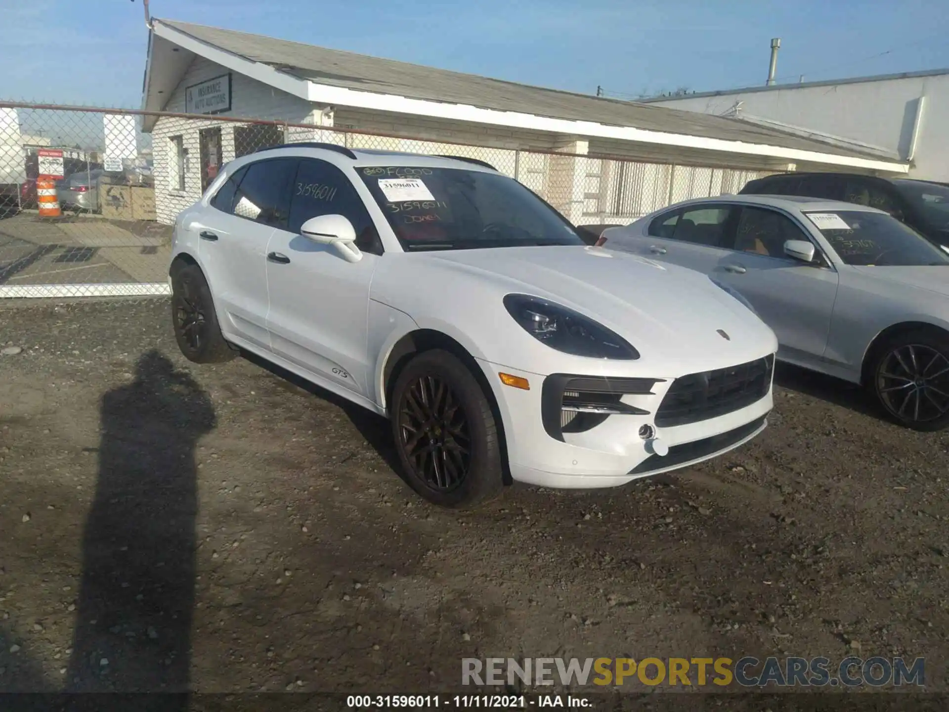 1 Photograph of a damaged car WP1AG2A59LLB55296 PORSCHE MACAN 2020