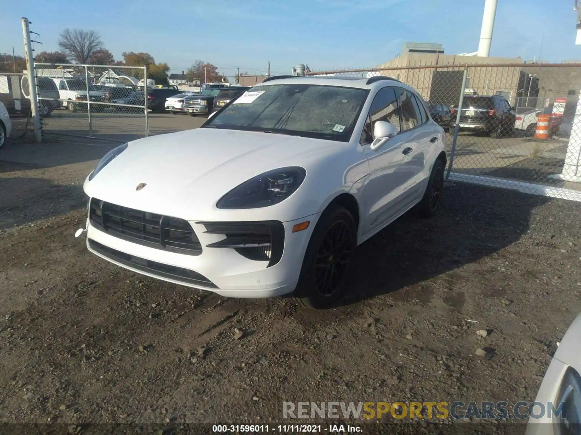 2 Photograph of a damaged car WP1AG2A59LLB55296 PORSCHE MACAN 2020