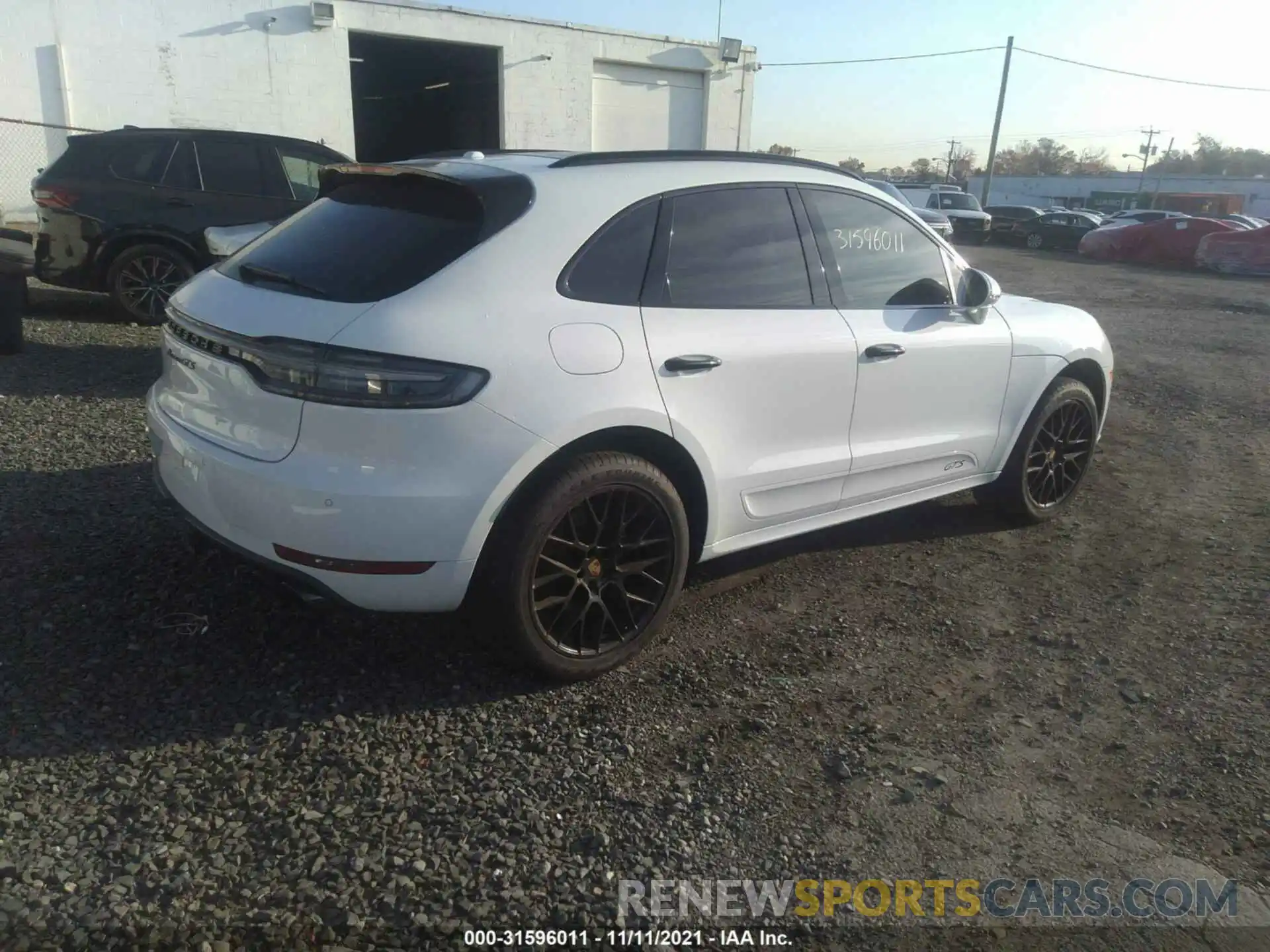 4 Photograph of a damaged car WP1AG2A59LLB55296 PORSCHE MACAN 2020